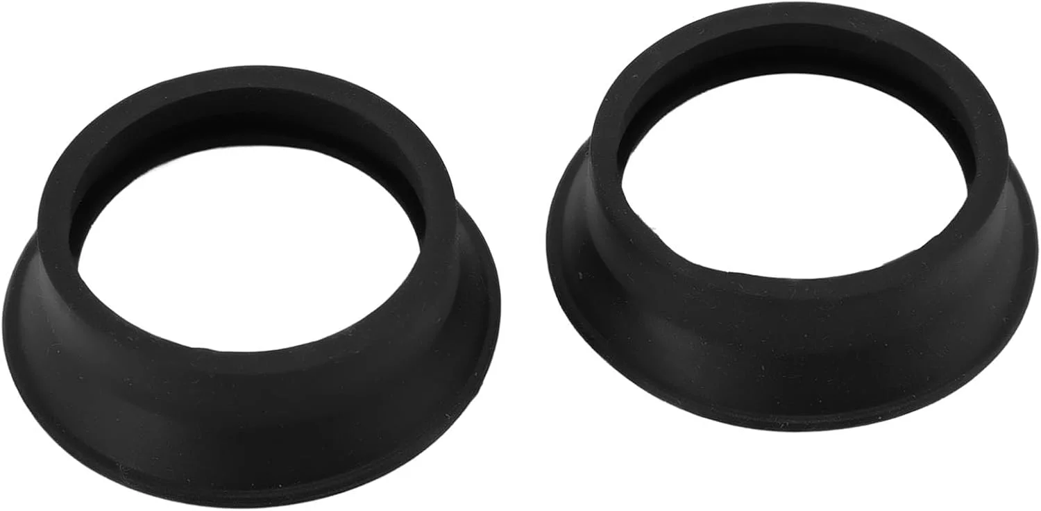 2 عدد کاپ چشمی، محافظ چشمی تاشو لاستیکی نرم برای چشمی میکروسکوپ دوچشمی 28-32 میلی متری