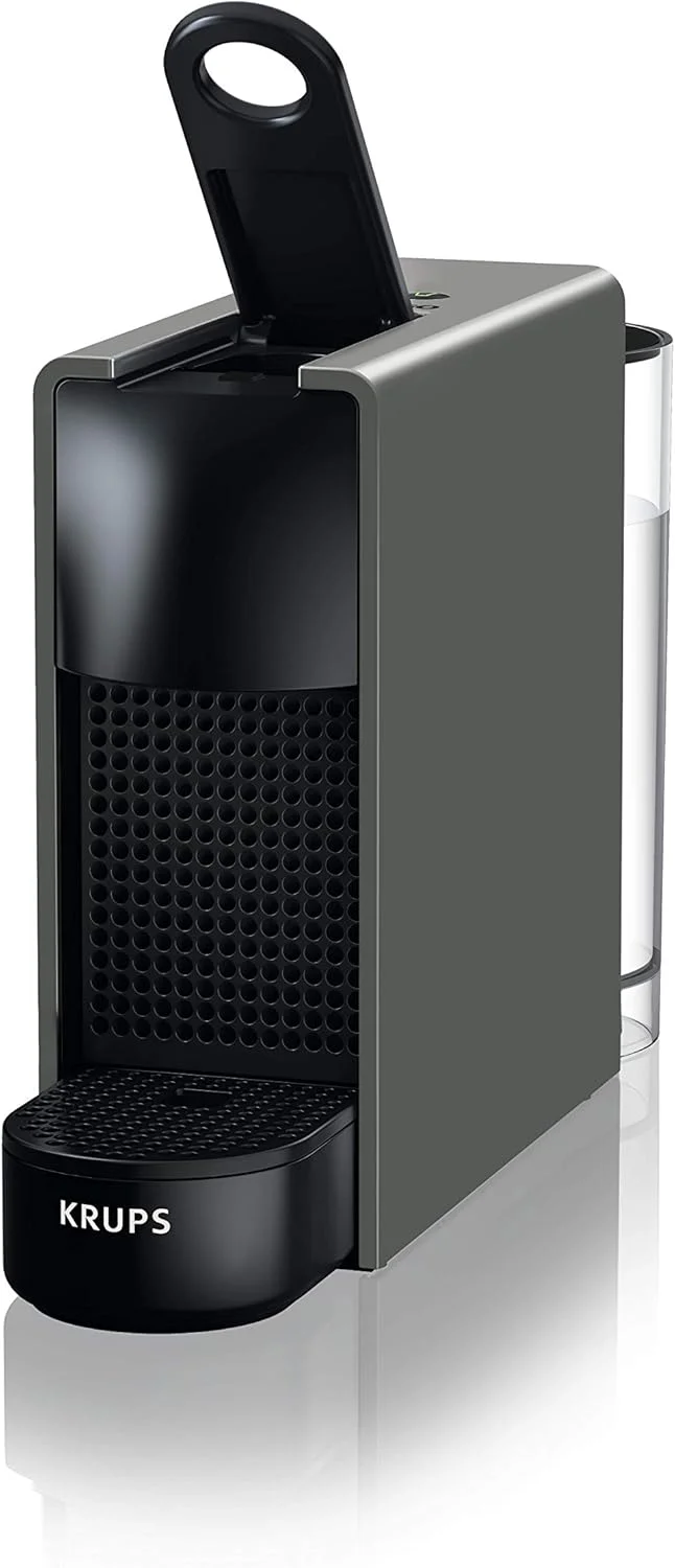 دستگاه قهوه ساز نسپرسو Essenza Mini کروپس به همراه Aeroccino، پلاستیکی، 1200 وات، ظرفیت 0.6 لیتر، خاکستری