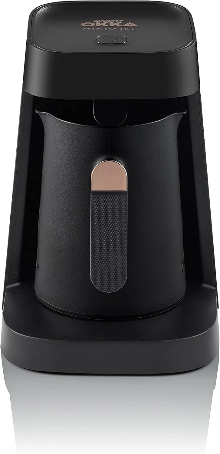 دستگاه قهوه ترک ساز اتوماتیک آرزوم اوکا جت، 400 وات، مشکی/مسی