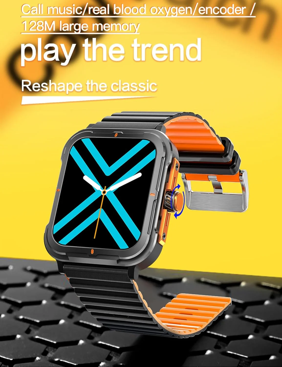 ساعت هوشمند ZJX با صفحه نمایش 1.83 اینچی، ردیاب تناسب اندام دیجیتال برای آقایان و بانوان با بیش از 100 حالت ورزشی، پایشگر ضربان قلب (پاسخ/برقراری تماس) ضد آب (با دستیار صوتی) ساعت هوشمند ZJX با صفحه نمایش 1.83 اینچی، ردیاب تناسب اندام دیجیتال برای آقایان و بانوان با بیش از 100 حالت ورزشی، پایشگر ضربان قلب (پاسخ/برقراری تماس) ضد آب (با دستیار صوتی)