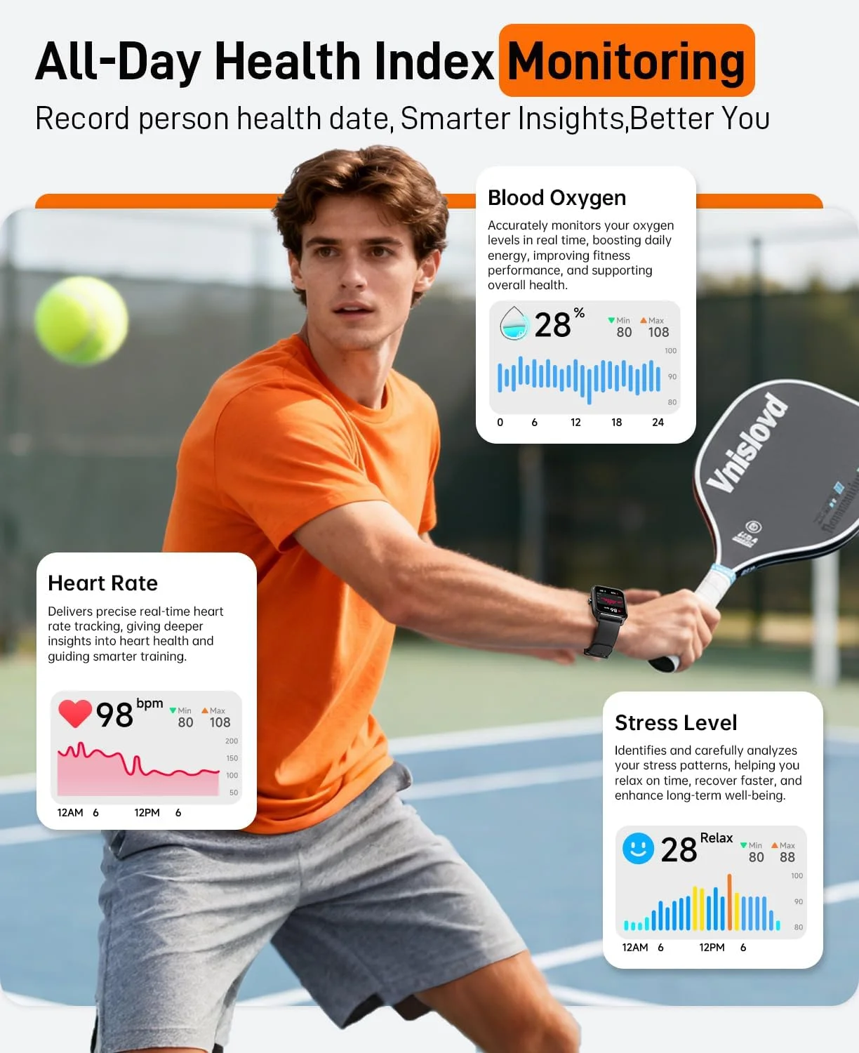 ساعتهای هوشمند برای زنان و مردان، ساعت هوشمند 1.85 اینچی با قابلیتهای ردیابی تناسب اندام، سازگار با اندروید و آیفون، دارای تماس بلوتوثی (پاسخ/برقراری)، ضدآب 3ATM، مانیتور ضربان قلب/خواب/SpO2، 120+ حالت ورزشی ساعتهای هوشمند برای زنان و مردان، ساعت هوشمند 1.85 اینچی با قابلیتهای ردیابی تناسب اندام، سازگار با اندروید و آیفون، دارای تماس بلوتوثی (پاسخ/برقراری)، ضدآب 3ATM، مانیتور ضربان قلب/خواب/SpO2، 120+ حالت ورزشی