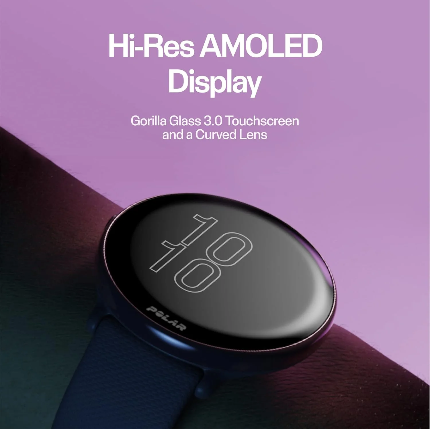 ساعت هوشمند ردیابی تناسب اندام POLAR Ignite 3 Series با صفحه نمایش AMOLED، GPS، نظارت بر ضربان قلب، تجزیه و تحلیل خواب و راهنمایی صوتی بی‌درنگ; S-L، برای آقایان یا بانوان، ماسه ای خاکستری