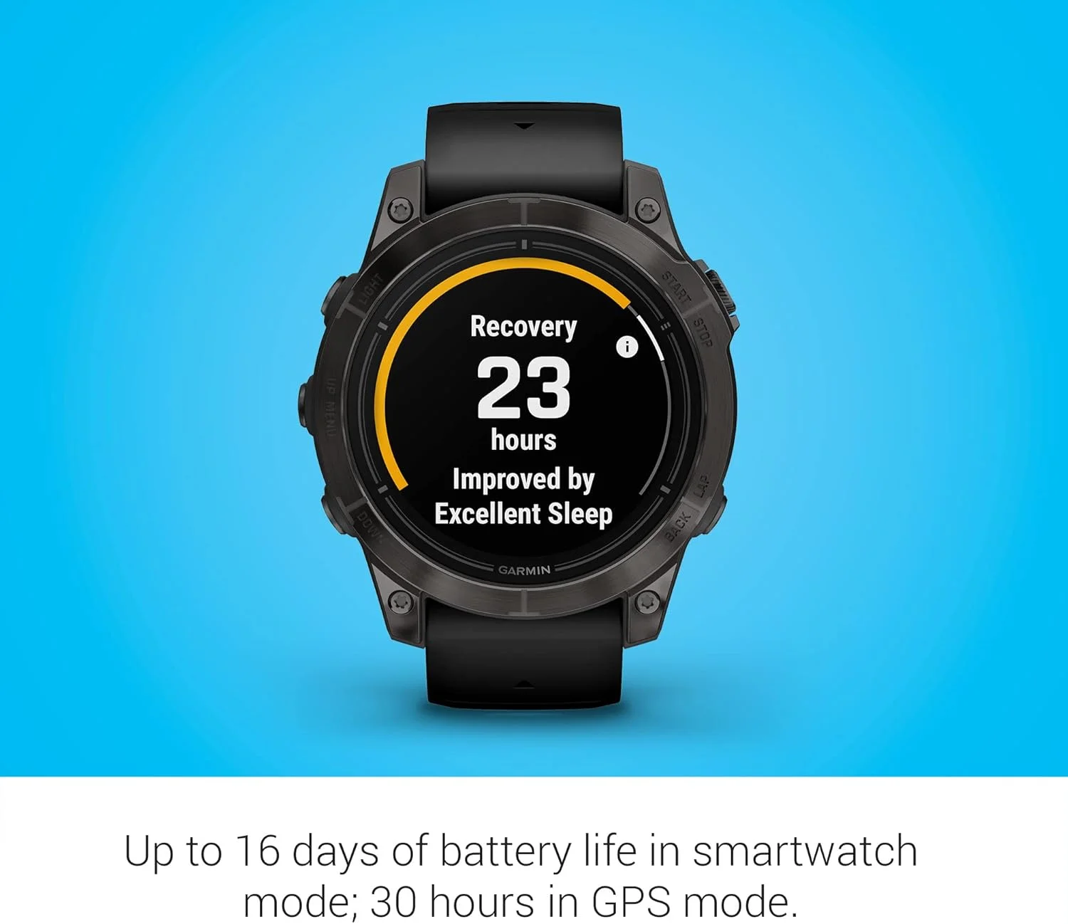 ساعت هوشمند گارمین epix Pro (نسل 2) Sapphire Edition، 47 میلیمتری، با عملکرد بالا، فناوری تمرین پیشرفته، چراغ قوه داخلی، مشکی ساعت هوشمند گارمین epix Pro (نسل 2) Sapphire Edition، 47 میلیمتری، با عملکرد بالا، فناوری تمرین پیشرفته، چراغ قوه داخلی، مشکی