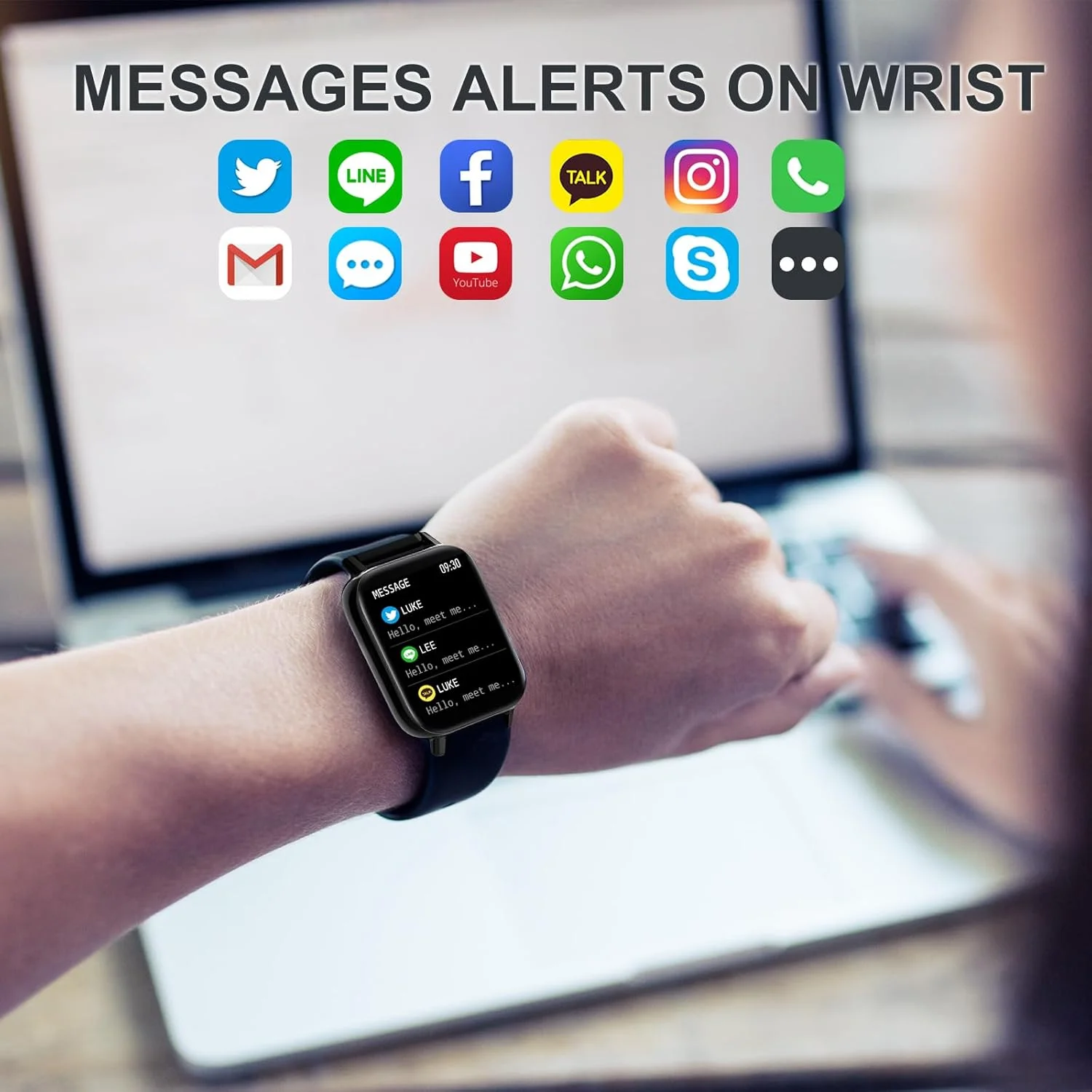 ساعت هوشمند زنانه (پاسخ/برقراری تماس) صفحه نمایش لمسی 1.7 اینچی ردیاب تناسب اندام با گام شمار کالری ساعت دیجیتال برای iOS و Android ضد آب پایش ضربان قلب خواب اکسیژن خون با 3 بند ساعت هوشمند زنانه (پاسخ/برقراری تماس) صفحه نمایش لمسی 1.7 اینچی ردیاب تناسب اندام با گام شمار کالری ساعت دیجیتال برای iOS و Android ضد آب پایش ضربان قلب خواب اکسیژن خون با 3 بند