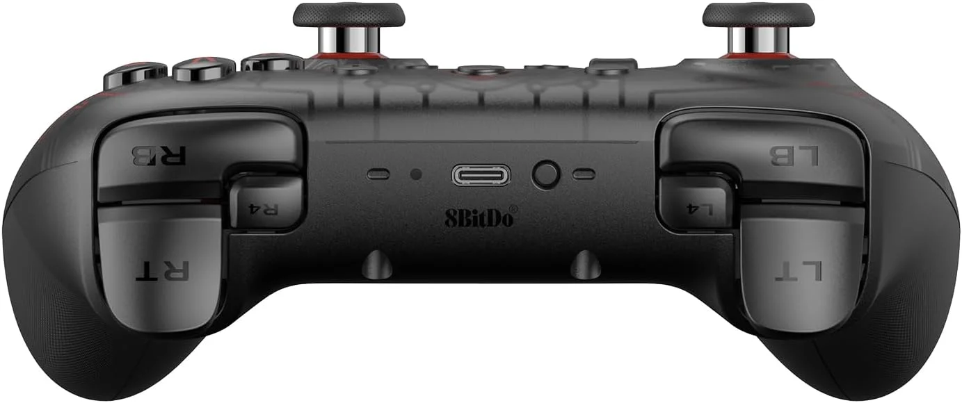 دسته بازی بی‌سیم 8Bitdo Ultimate 2C برای ویندوز، کامپیوتر و اندروید، با جوی‌استیک‌های اثر هال و تریگرهای هال، نرخ نمونه‌برداری 1000 هرتز و دکمه‌های L4/R4 قابل تنظیم - Black Myth: Wukong