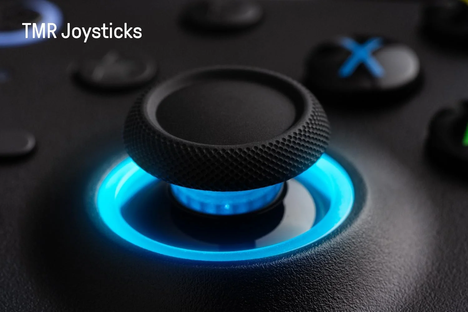 دسته بازی بی سیم 8Bitdo Ultimate 2 با جوی استیک های TMR، ماشه های قابل تعویض Hall Effect/Tactile، کنترل حرکتی، فناوری بی سیم 8Speed، داک شارژ، حلقه آتش RGB برای PC و Android - مشکی