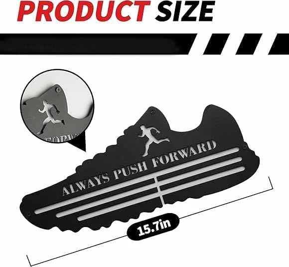 آویز مدال تزویق، آویز مدال دیواری مخصوص دویدن، نگهدارنده و سازمان دهنده مدال، آویز نمایش مدال