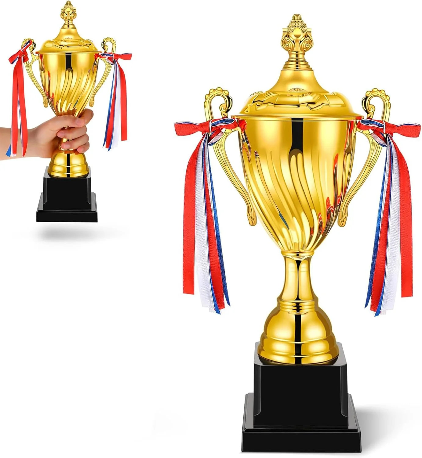 کاپ قهرمانی ۱۴ اینچی KASTWAVE، 2 عدد جایزه بزرگ جام قهرمانی برای مسابقات ورزشی فوتبال بسکتبال لیگ و سایر مسابقات تیمی، مهمانی کریسمس و جوایز بازی