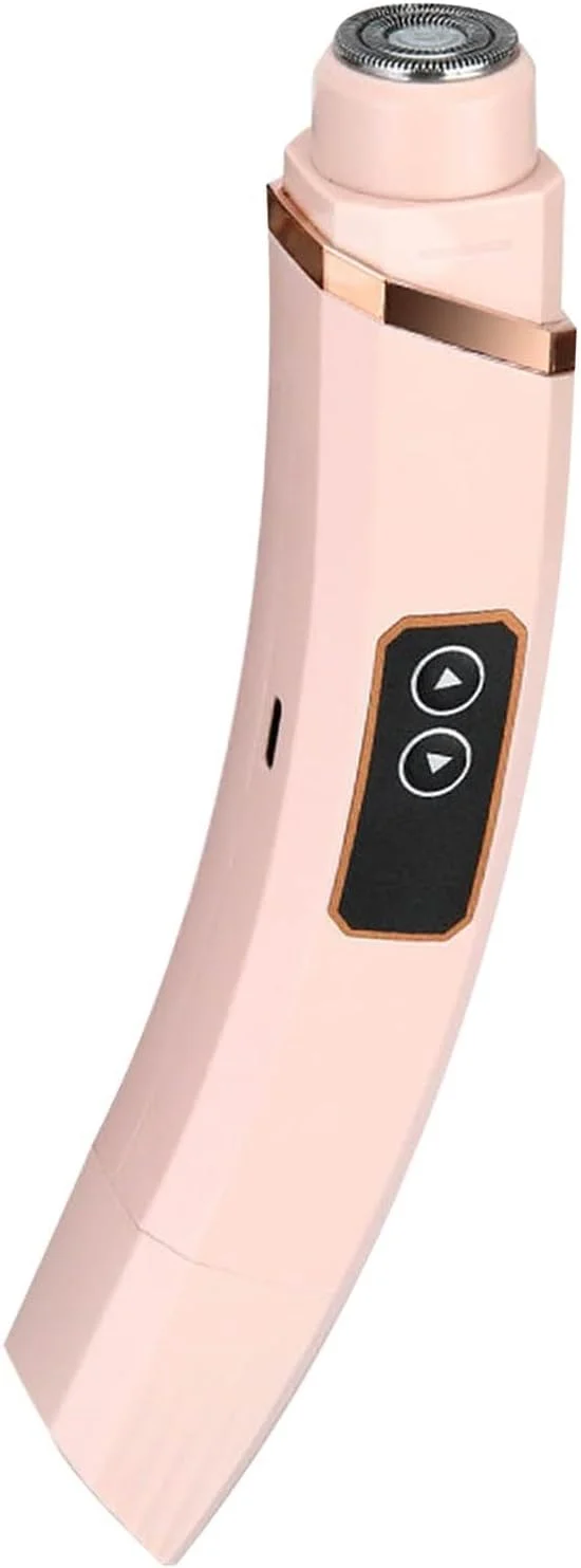 ماشین اصلاح بیکینی زنانه، اصلاح و حالت دهی، ماشین اصلاح برقی دو سر ضد آب بی سیم - موبر شارژی USB برای پوست های حساس پاها اندام نواحی با جزئیات صورت زیر بغل مناسب سفر