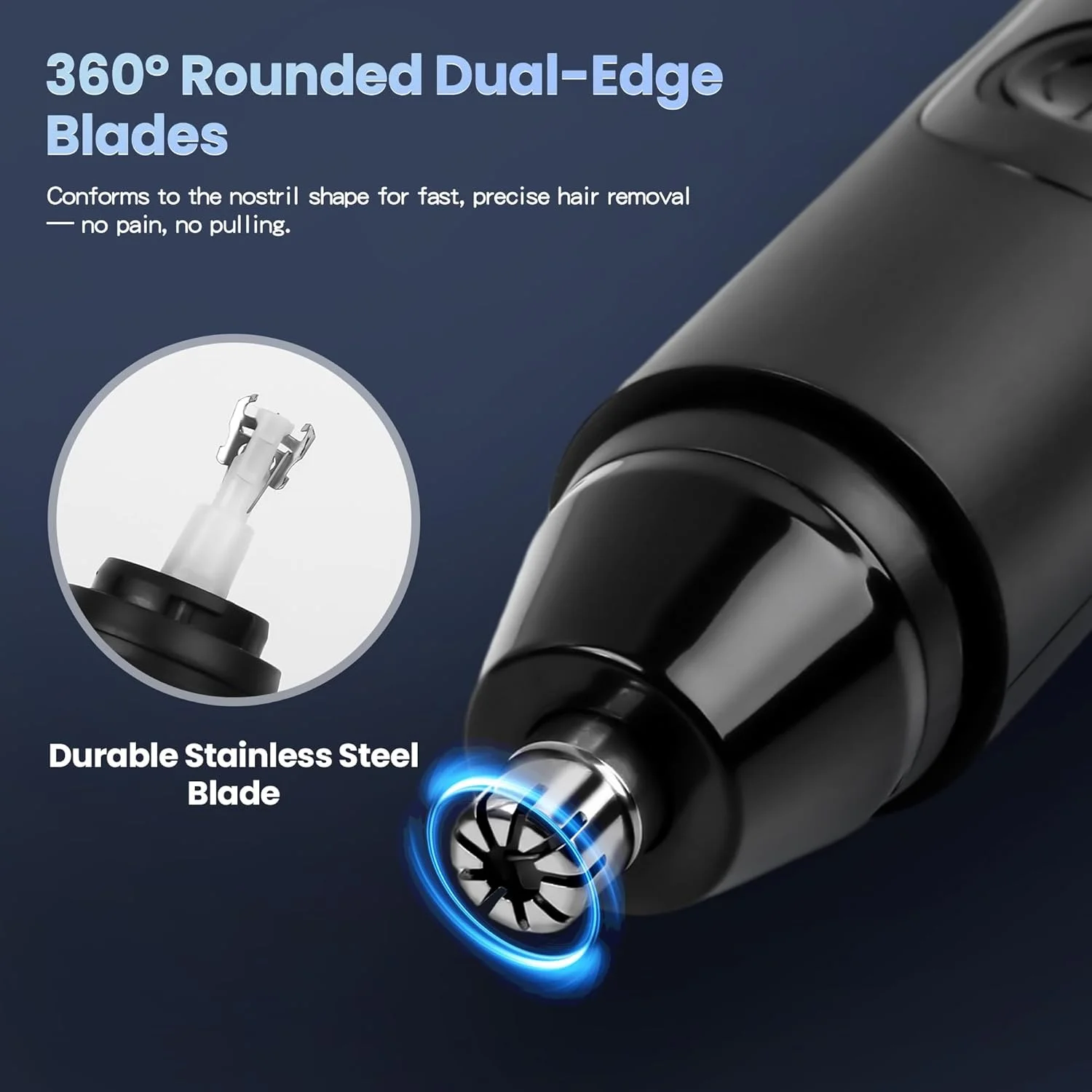 موزن بینی و گوش مردانه، موزن برقی بینی با نمایشگر LED، USB-C، عمر باتری فوق العاده طولانی 180 دقیقه، تمیز کردن آسان، استفاده مرطوب و خشک موزن بینی و گوش مردانه، موزن برقی بینی با نمایشگر LED، USB-C، عمر باتری فوق العاده طولانی 180 دقیقه، تمیز کردن آسان، استفاده مرطوب و خشک