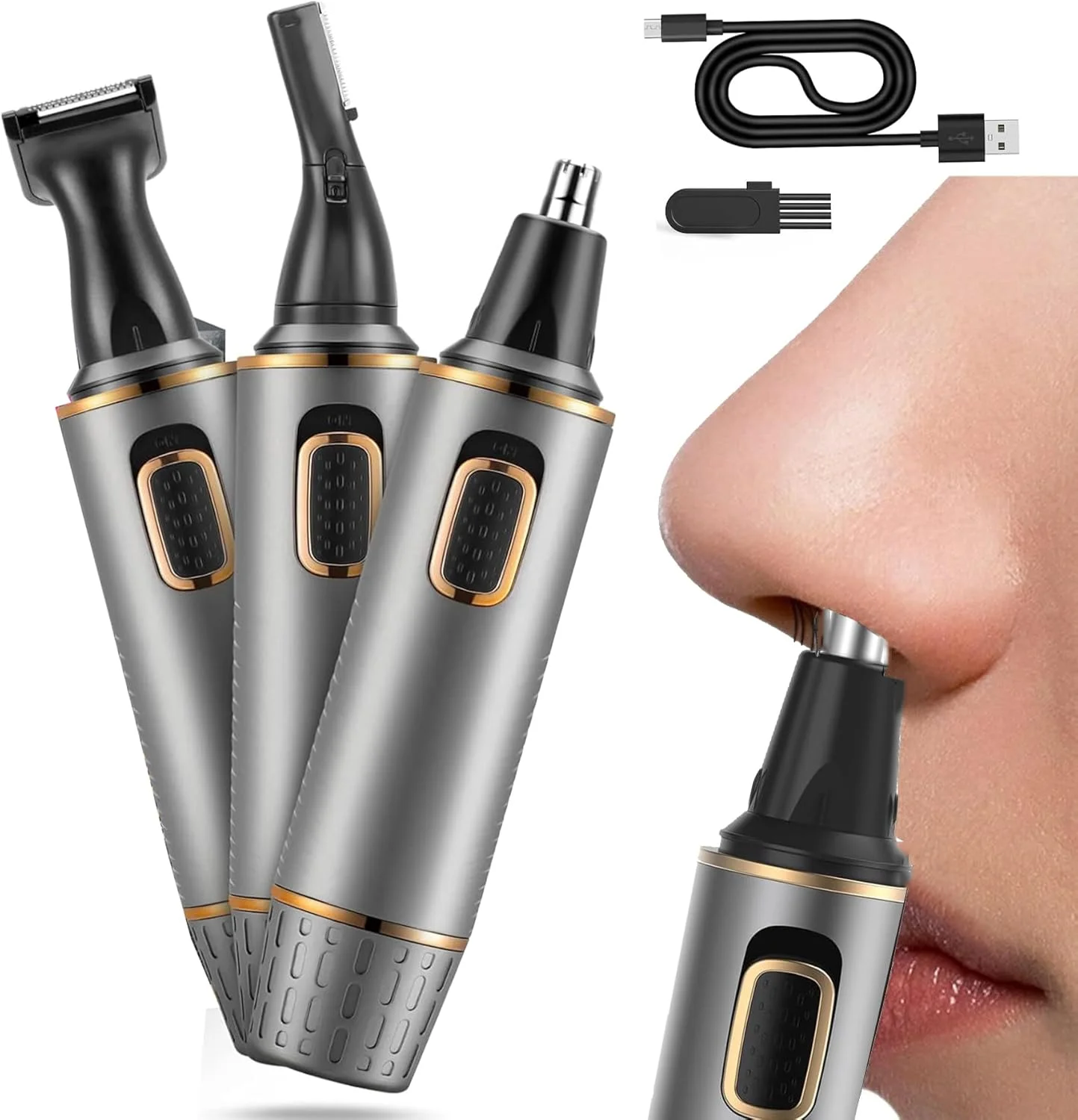 موزن گوش و بینی مدل 3-IN-1 شارژی