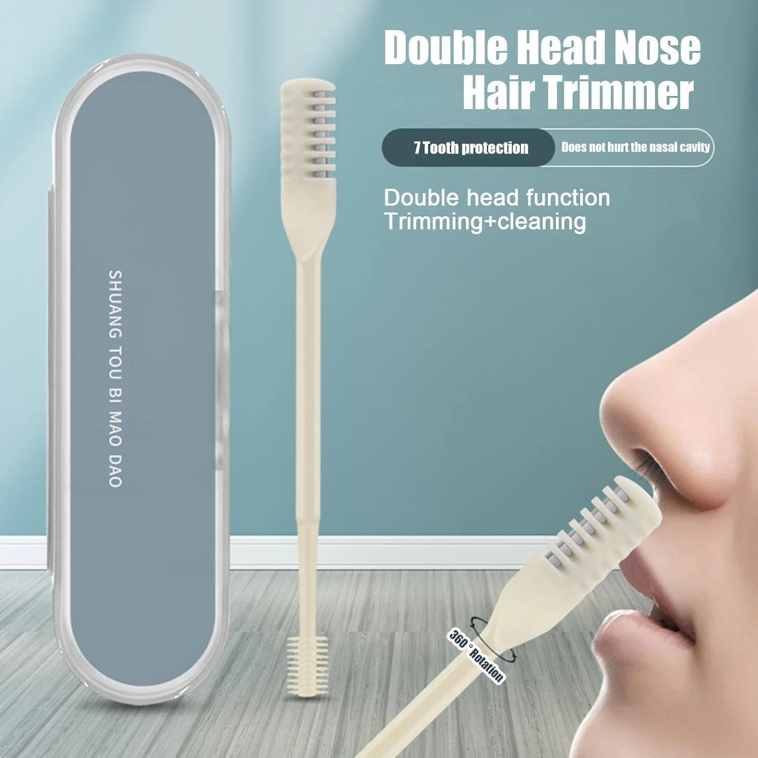 مجموعه ۱۲ عددی موزن بینی، موکن چرخشی ۳۶۰ درجه، حمل آسان، مناسب برای خانم ها و آقایان مجموعه ۱۲ عددی موزن بینی، موکن چرخشی ۳۶۰ درجه، حمل آسان، مناسب برای خانم ها و آقایان