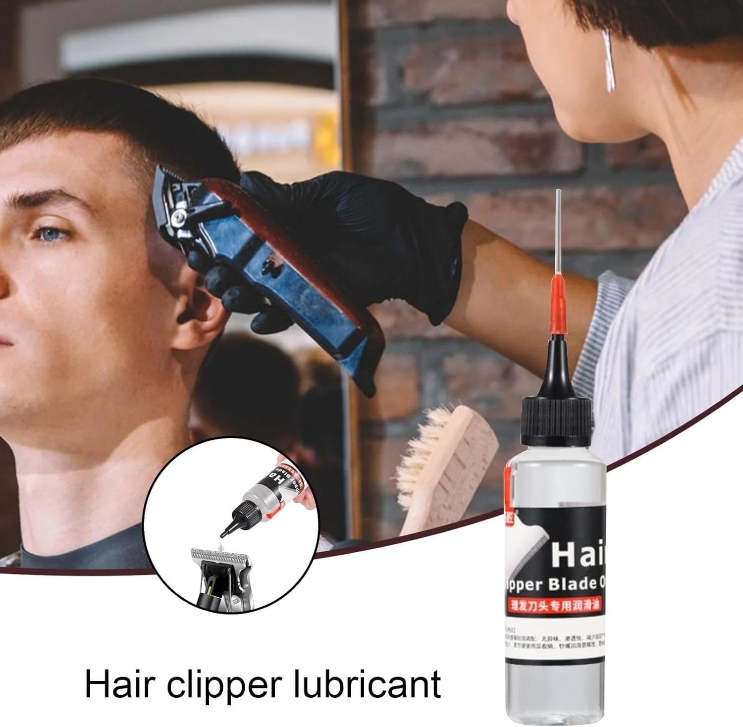 روغن روان کننده ماشین اصلاح مو حرفه ای برای جلوگیری از زنگ زدگی - بطری 60 میلی لیتری روغن روان کننده ماشین اصلاح مو حرفه ای برای جلوگیری از زنگ زدگی - بطری 60 میلی لیتری