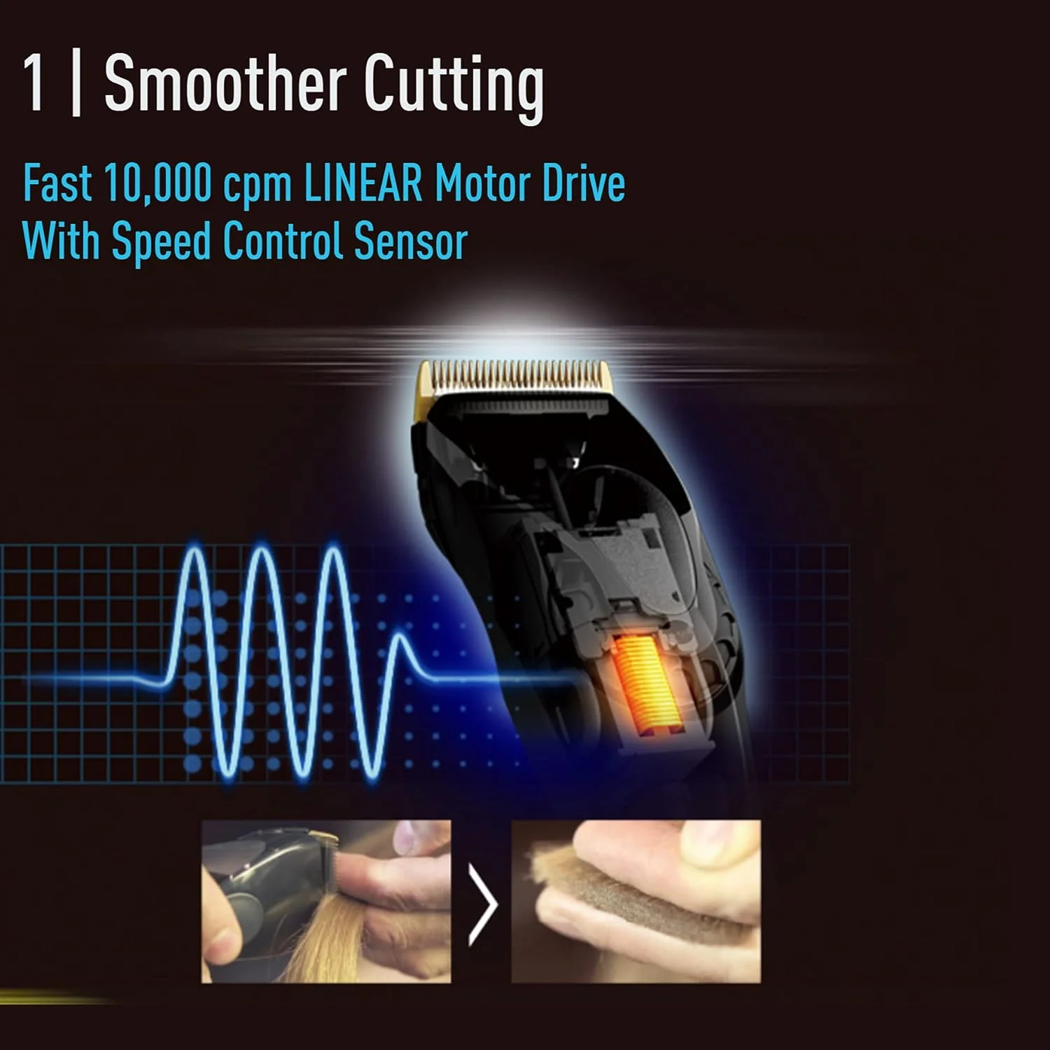 ماشین اصلاح موی حرفه ای پاناسونیک مدل ER-GP80 همراه با 3469 شانه، قابل استفاده به صورت سیمی/بی سیم، مشکی، ERGP80 ماشین اصلاح موی حرفه ای پاناسونیک مدل ER-GP80 همراه با 3469 شانه، قابل استفاده به صورت سیمی/بی سیم، مشکی، ERGP80