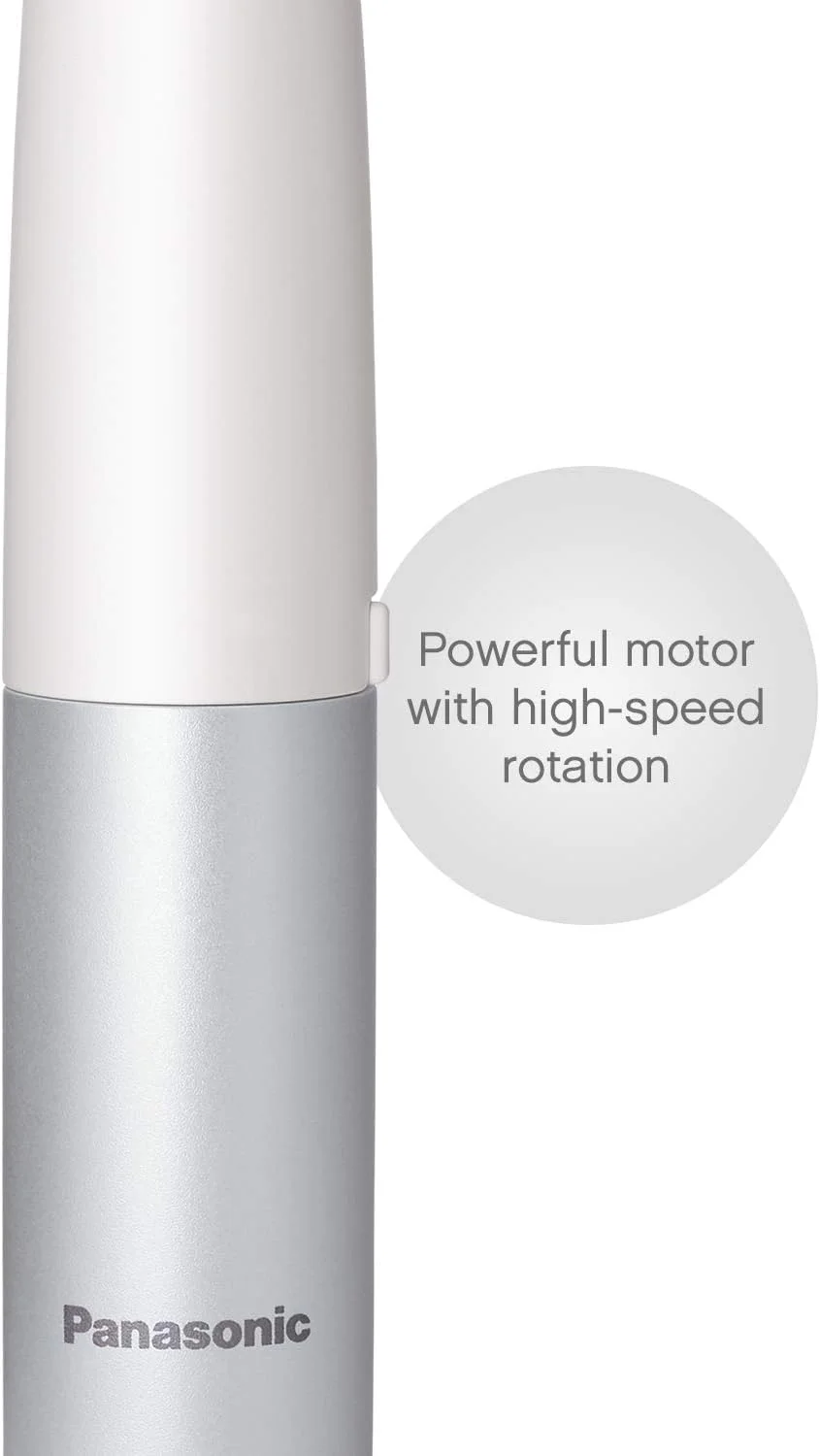 ماشین اصلاح و تریمر بیکینی پاناسونیک مخصوص بانوان با 4 سری برای اصلاح ملایم نواحی حساس، قابل استفاده به صورت خشک/مرطوب، با باتری - ES-WV60-S (سفید/نقره ای) ماشین اصلاح و تریمر بیکینی پاناسونیک مخصوص بانوان با 4 سری برای اصلاح ملایم نواحی حساس، قابل استفاده به صورت خشک/مرطوب، با باتری - ES-WV60-S (سفید/نقره ای)