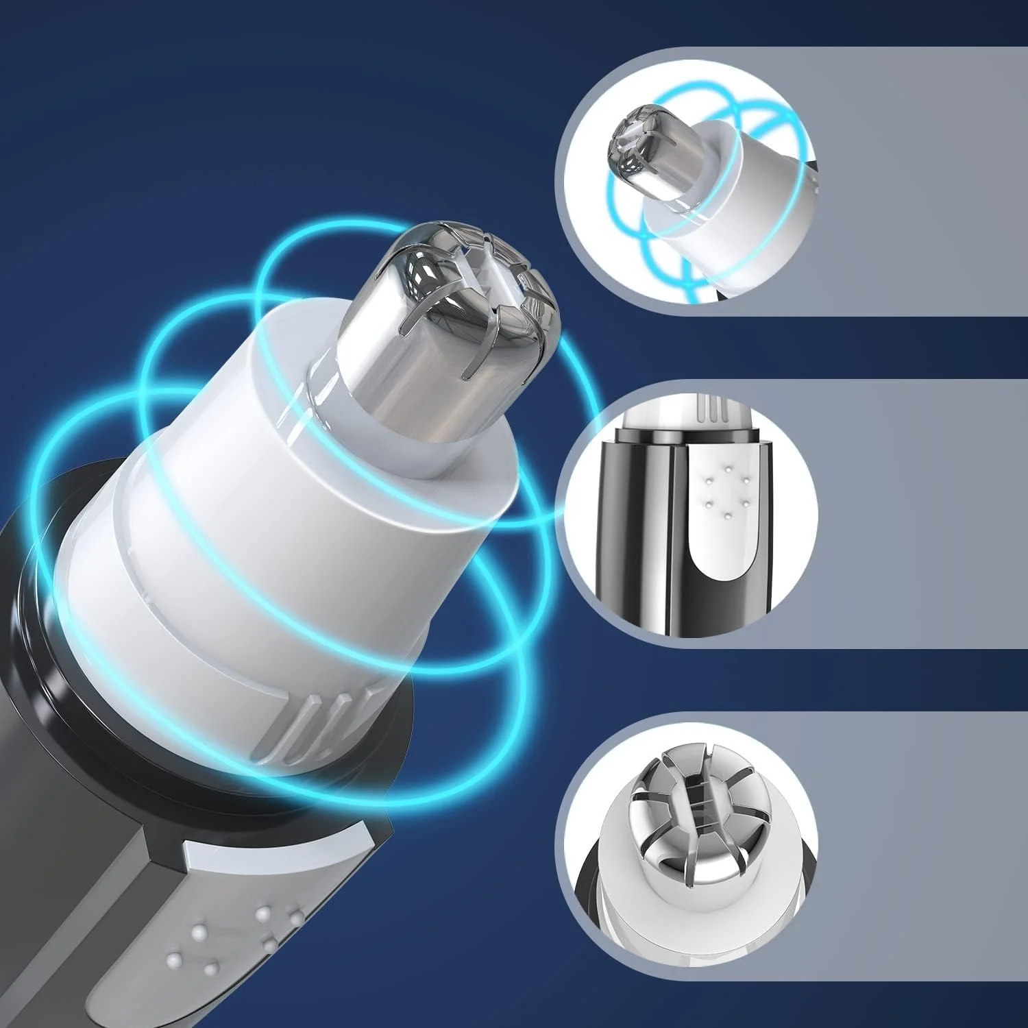 ماشین اصلاح موی بینی و گوش برقی Nnewvante، ماشین اصلاح ابرو، از بین برنده حرفه ای و بدون درد موی بینی برای آقایان و خانم ها، سر ضد آب از جنس استیل ضد زنگ، موتور بی صدا، پاک کننده موی آقایان و خانم ها ماشین اصلاح موی بینی و گوش برقی Nnewvante، ماشین اصلاح ابرو، از بین برنده حرفه ای و بدون درد موی بینی برای آقایان و خانم ها، سر ضد آب از جنس استیل ضد زنگ، موتور بی صدا، پاک کننده موی آقایان و خانم ها