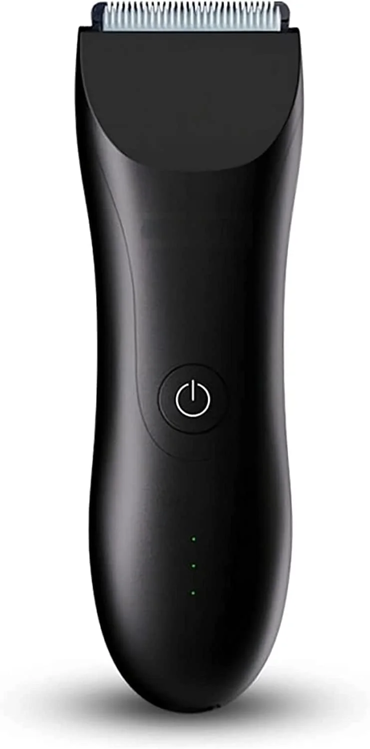 ماشین اصلاح موی بدن برقی GGEROU، ضد آب، بی سیم، مناسب اصلاح بدن، شارژ سریع، تیغه سرامیکی قابل تعویض، کیت اصلاح موی بدن برای اصلاح کامل بدن