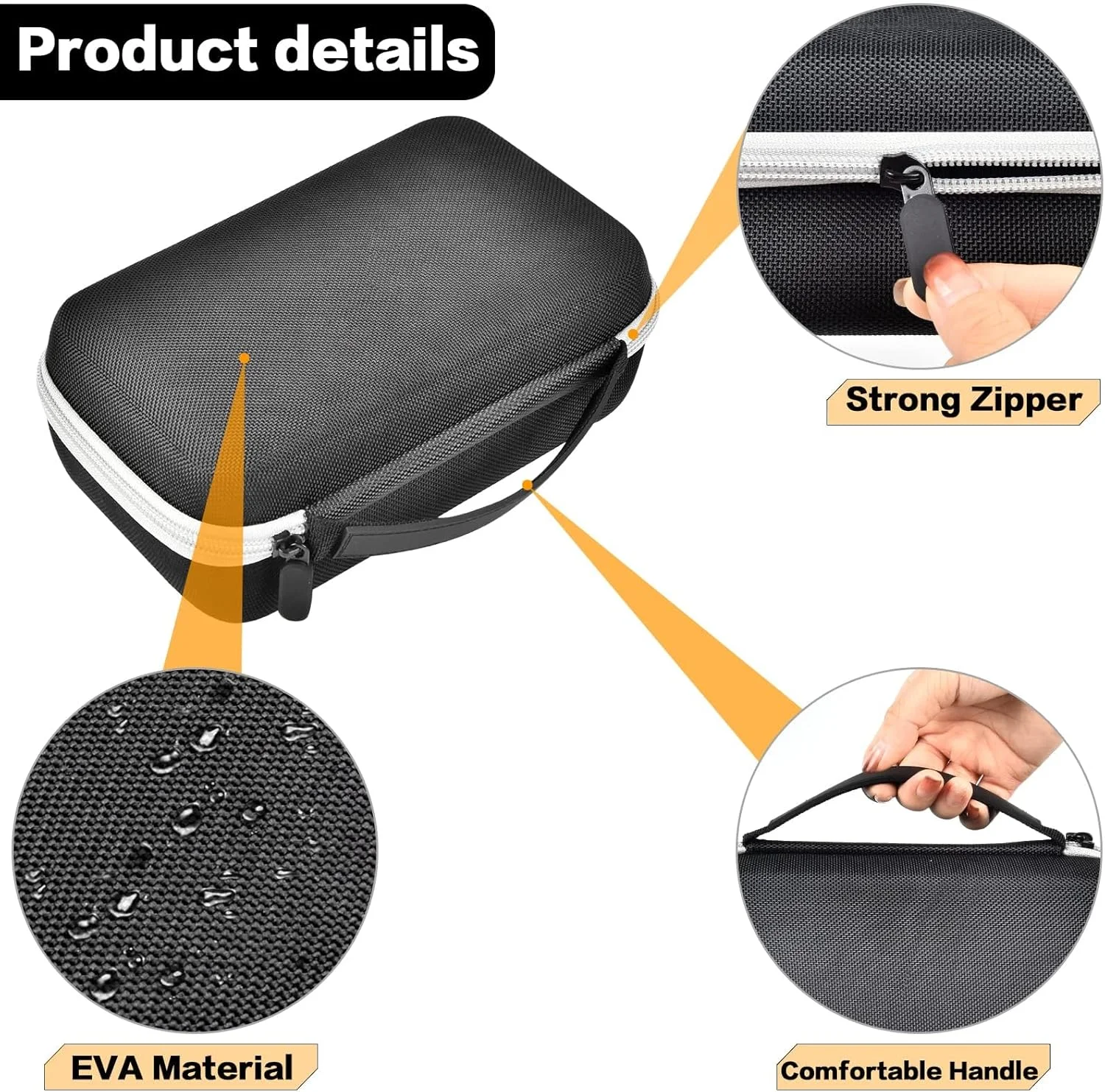 کیف محافظ ماشین اصلاح مو سازگار با Ufree/for AngFan/for Suprent/for GLAKER/for Romanda، نگهدارنده لوازم پیرایش ریش برای آرایشگرهای حرفه ای بی سیم و مجموعه اصلاح (فقط جعبه)