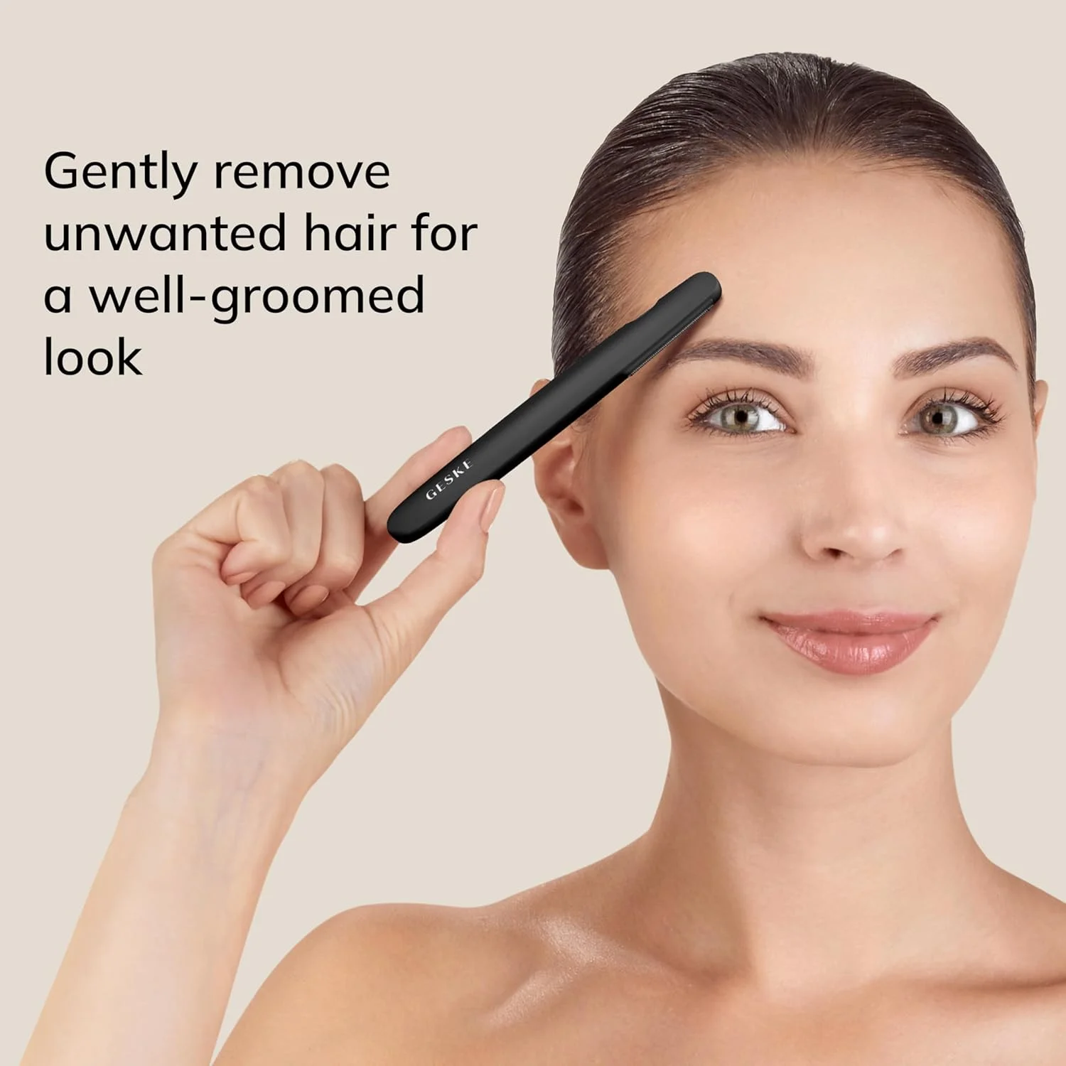 دستگاه پیرایش دقیق GESKE | 4 در 1 | موبر بهداشتی و بدون درد | ابزار پیرایش دقیق مو | صورت و بدن | آقایان و بانوان | دستگاه نظافت | تیغه های ضد حساسیت با قابلیت تعویض آسان | مناسب برای انواع پوست