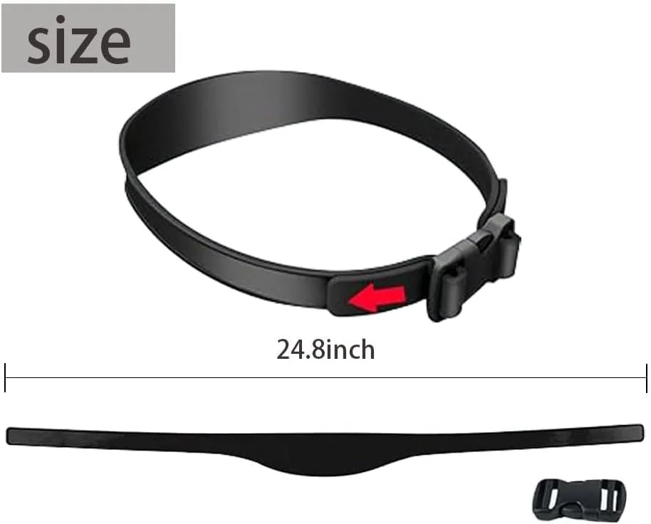 2 عدد راهنمای پیرایش موی قابل تنظیم و شابلون اصلاح خط گردن، نوار کوتاه کردن موی سیلیکونی، سیستم خودآرایی موی DIY، ابزار استفاده آسان برای اصلاح و حفظ خط گردن تمیز و صاف (مشکی)