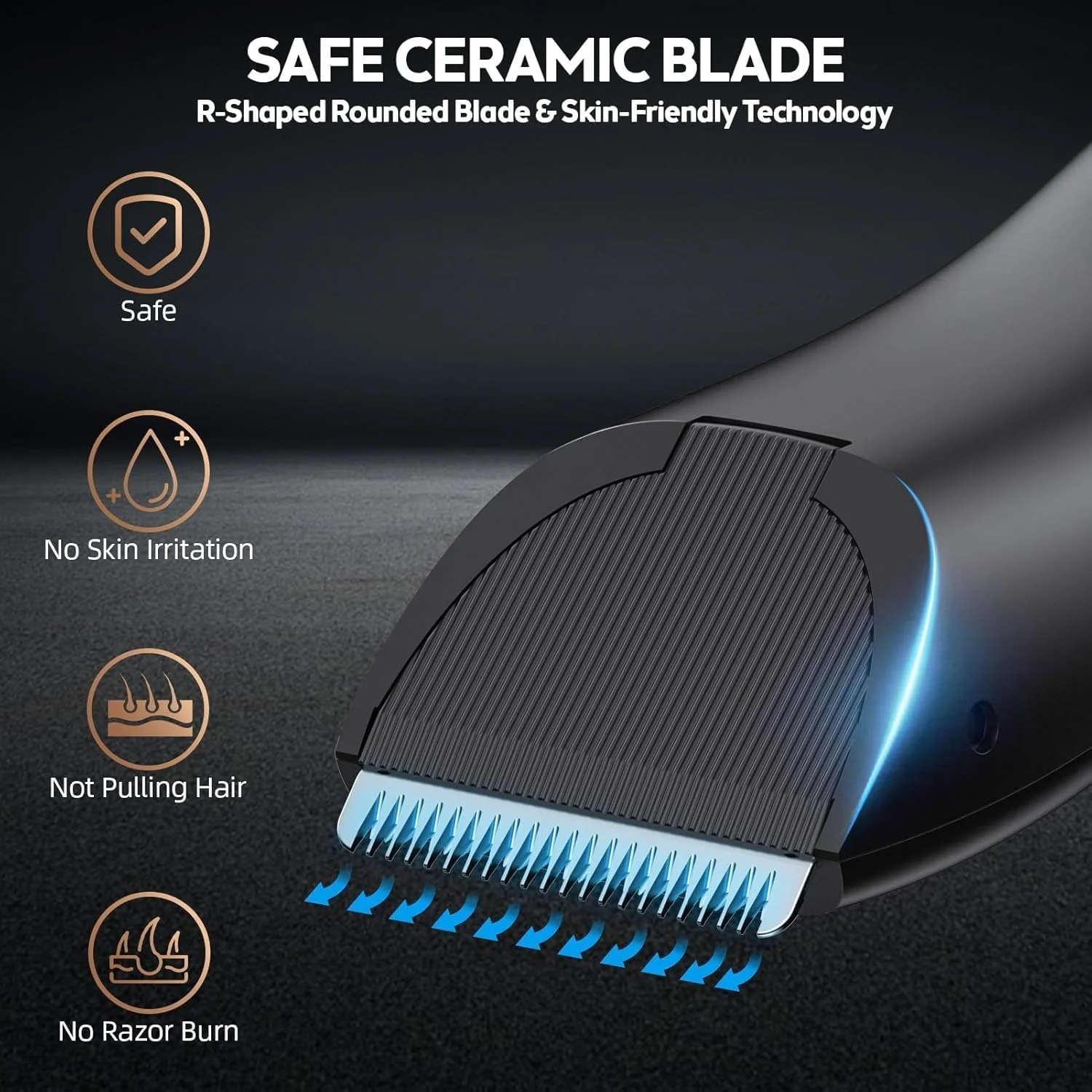 ماشین اصلاح موی بدن مردانه - تیغ اصلاح ضد آب برای نواحی حساس، محافظ قابل تنظیم، پایه شارژ USB C، ماشین اصلاح برقی کل بدن - هدیه برای همسر، دوست پسر، روز ولنتاین، تولد ماشین اصلاح موی بدن مردانه - تیغ اصلاح ضد آب برای نواحی حساس، محافظ قابل تنظیم، پایه شارژ USB C، ماشین اصلاح برقی کل بدن - هدیه برای همسر، دوست پسر، روز ولنتاین، تولد