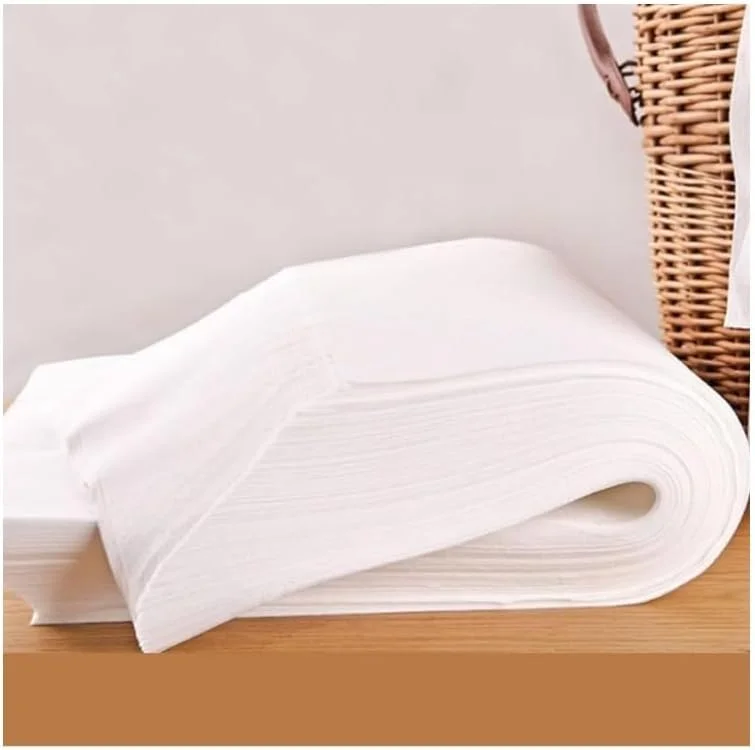 ۱۸۰ عدد حوله یکبار مصرف برای مانیکور و پدیکور | حوله های بسیار جاذب از جنس خمیر چوب (۲۸cm X 58cm)