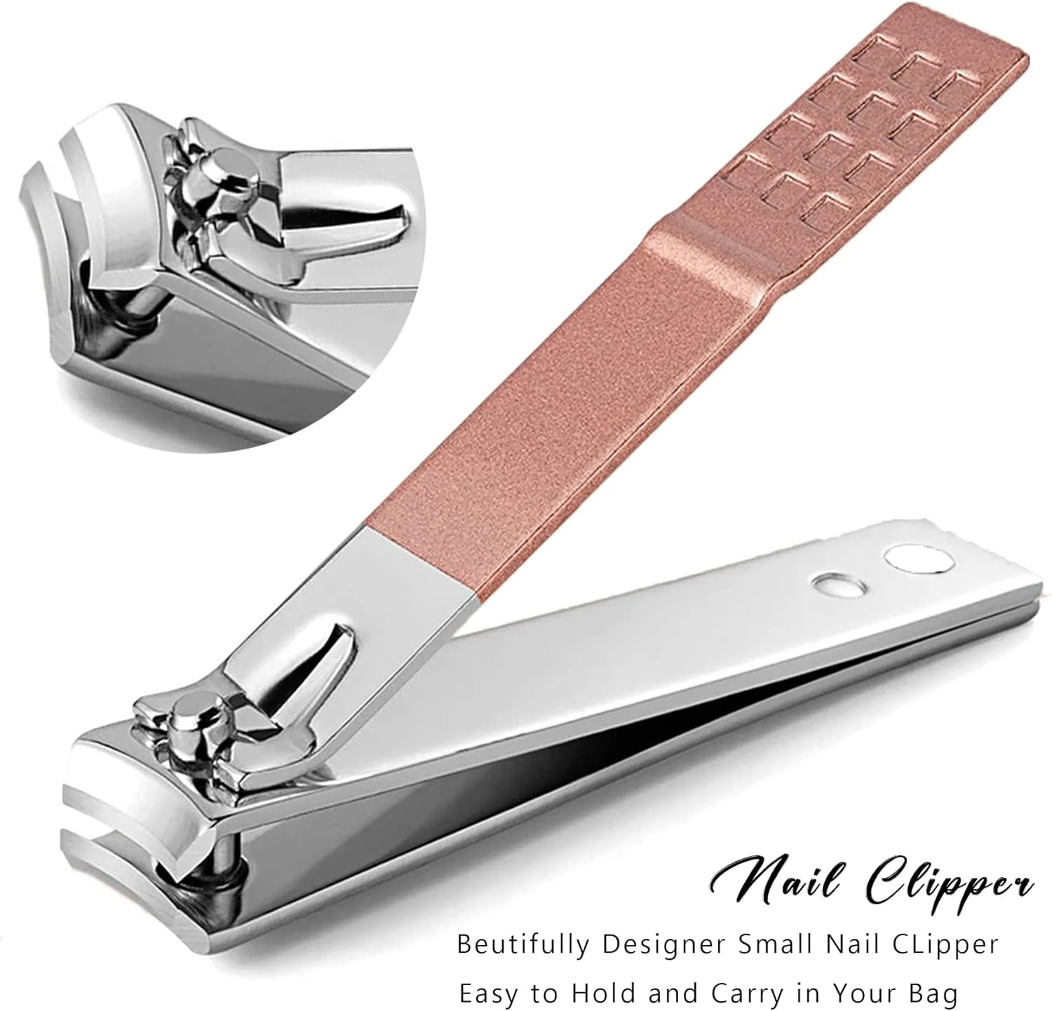 ست مانیکور و پدیکور ۱۸ تکه - کیت حرفه ای پیرایش با کیف مسافرتی لوکس - ابزار ناخن، ناخن گیر، قیچی ناخن برای زنان و مردان - محصولات مانیکور و پدیکور