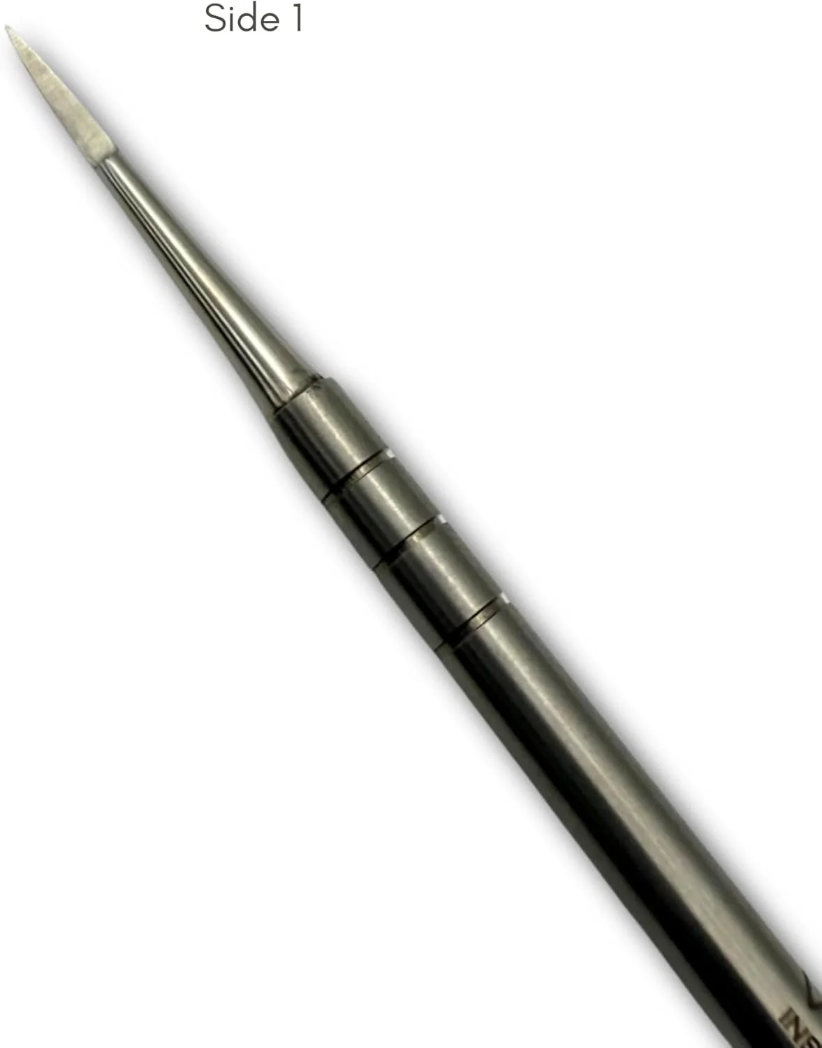 کورِت و سوهان ناخن - ابزار حرفه ای از جنس استیل ضد زنگ برای پاکسازی و زدودن آلودگی های ناخن - عقب زننده کوتیکول منحنی برای مانیکور/پدیکور - مورد تایید متخصصین پا - از Viva Instruments