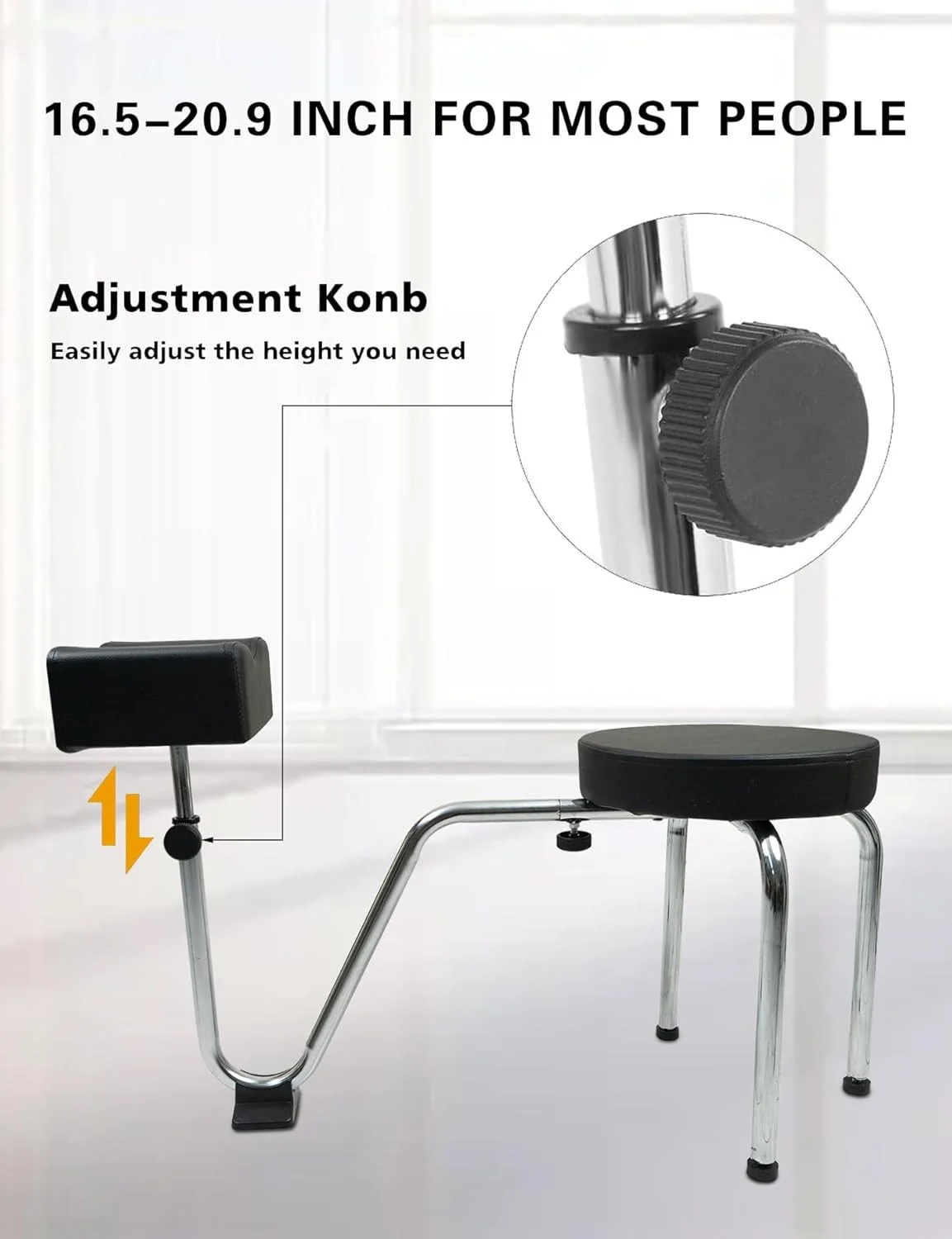 چهارپایه پدیکور، پایه قابل تنظیم استراحت پا و بازو تاتو، صندلی چرمی زیرپایی برای تکنسین های مانیکور، ایستگاه ناخن برای سالن زیبایی، فروشگاه ناخن و تکنسین های ناخن، چهارپایه پدیکور اسپا (مشکی)