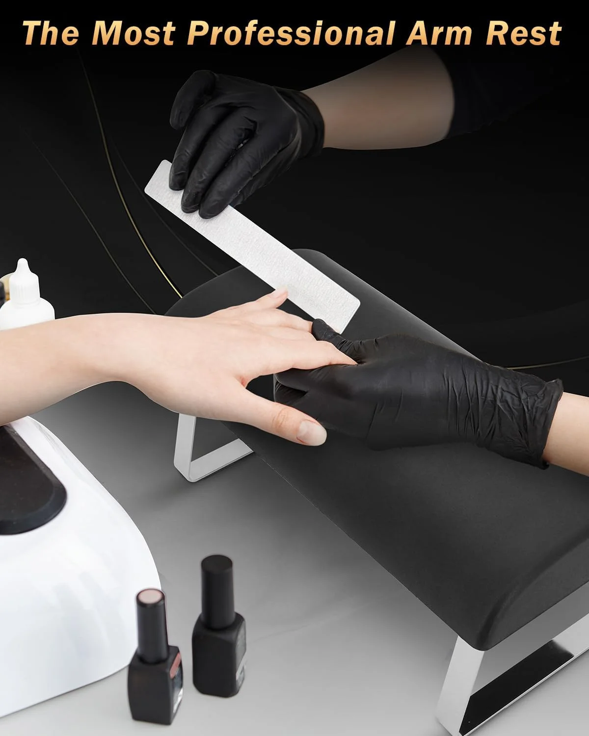 بالشتک زیر دستی و پدیکور پا AONOLOVO، بالشتک ضخیم زیر دستی ناخن، مناسب استفاده در سالن و اسپا، ضد آب، ضد لغزش و بادوام بالشتک زیر دستی و پدیکور پا AONOLOVO، بالشتک ضخیم زیر دستی ناخن، مناسب استفاده در سالن و اسپا، ضد آب، ضد لغزش و بادوام