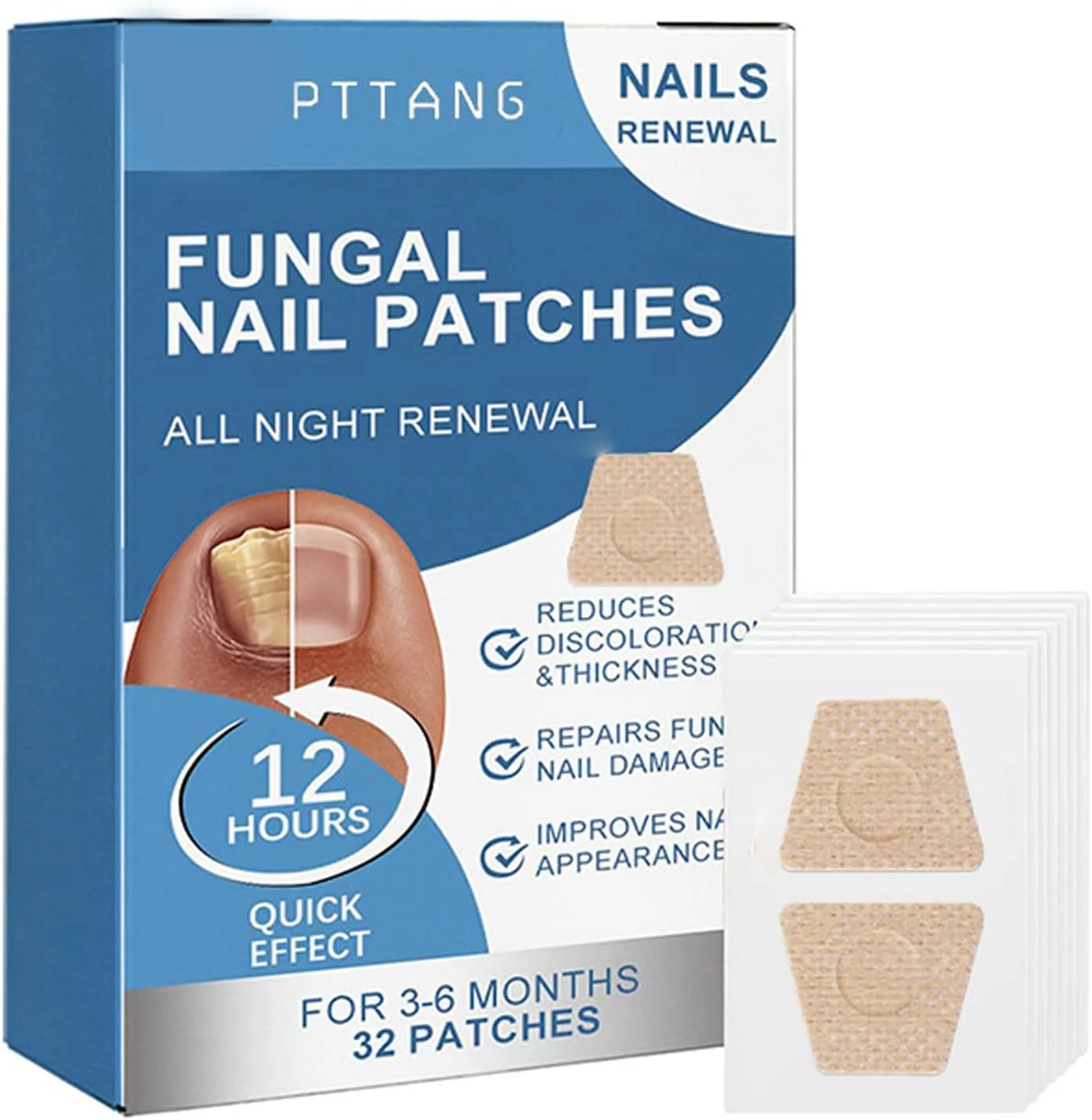 پد های درمانی ناخن برای ناخن های ضخیم، شکسته، تغییر رنگ داده و آسیب دیده