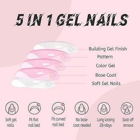 120 عدد ناخن مصنوعی پا رنگ پوست با چسب، مناسب برای چسباندن و استفاده آسان (قهوه ای)