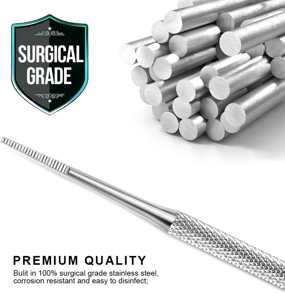 ابزار پدیکور پا، سوهان و بالابر ناخن پا، کیت حرفه ای و ایمن برای درمان ناخن های فرورفته در گوشت