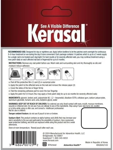 پد ترمیم کننده ناخن چند منظوره کراسال - 14 عدد - ترمیم ناخن برای ناخن های آسیب دیده، درمان 8 ساعته ناخن ظاهر سالم را باز می گرداند