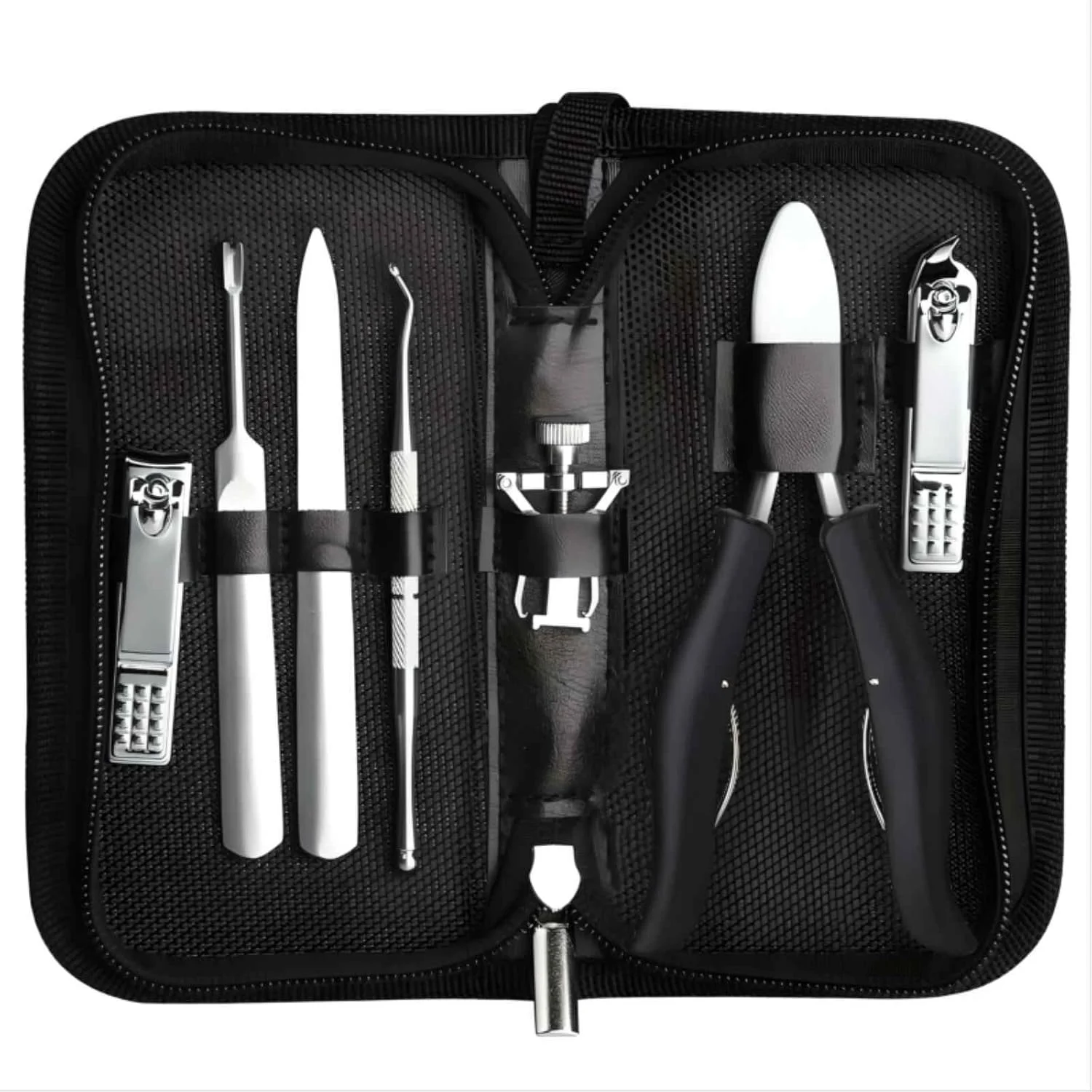 مجموعه ۸ عددی ابزار بهبود ناخن پا فرورفته یلاجوی - ابزار حرفه ای پدیکور با قیچی استیل ضد زنگ، اصلاح کننده و سوهان برای ناخن های ضخیم، راه حل مراقبت در منزل