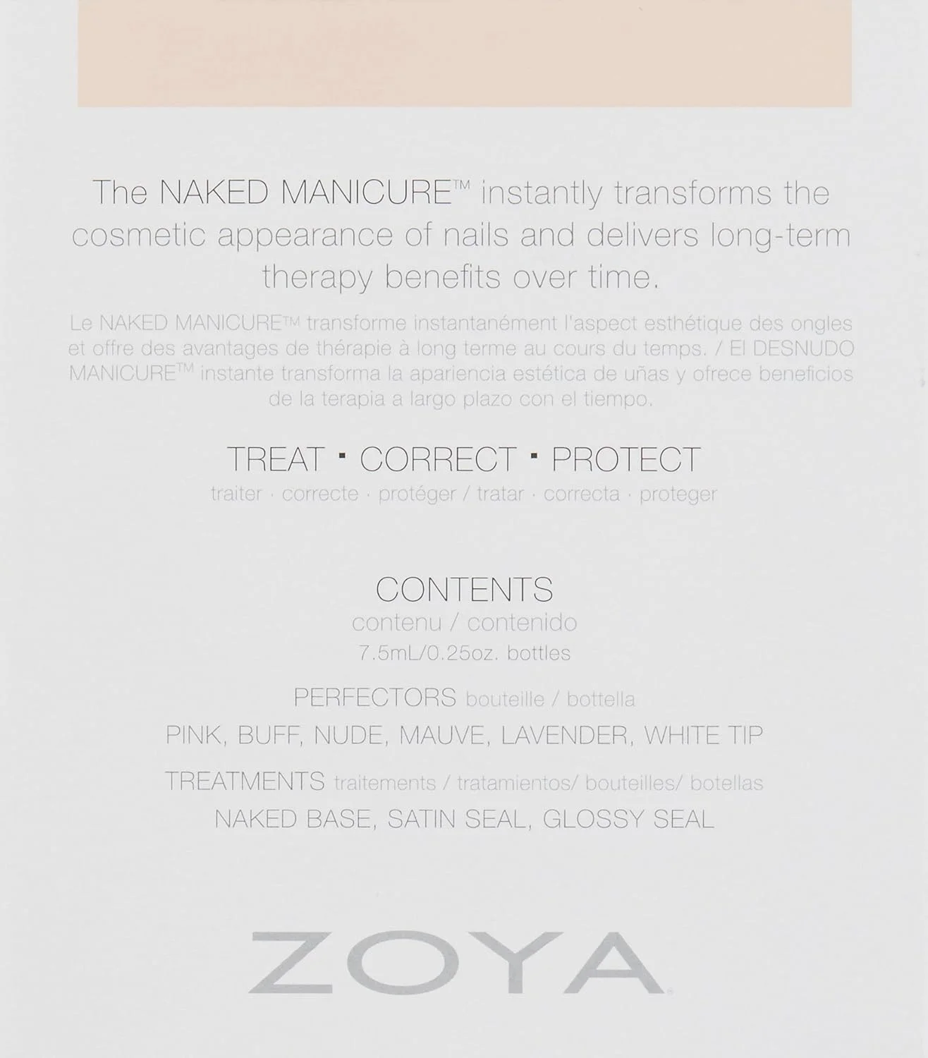 مجموعه مینی حرفه ای مانیکور ناخن زویا - ZPNMPROKIT0R