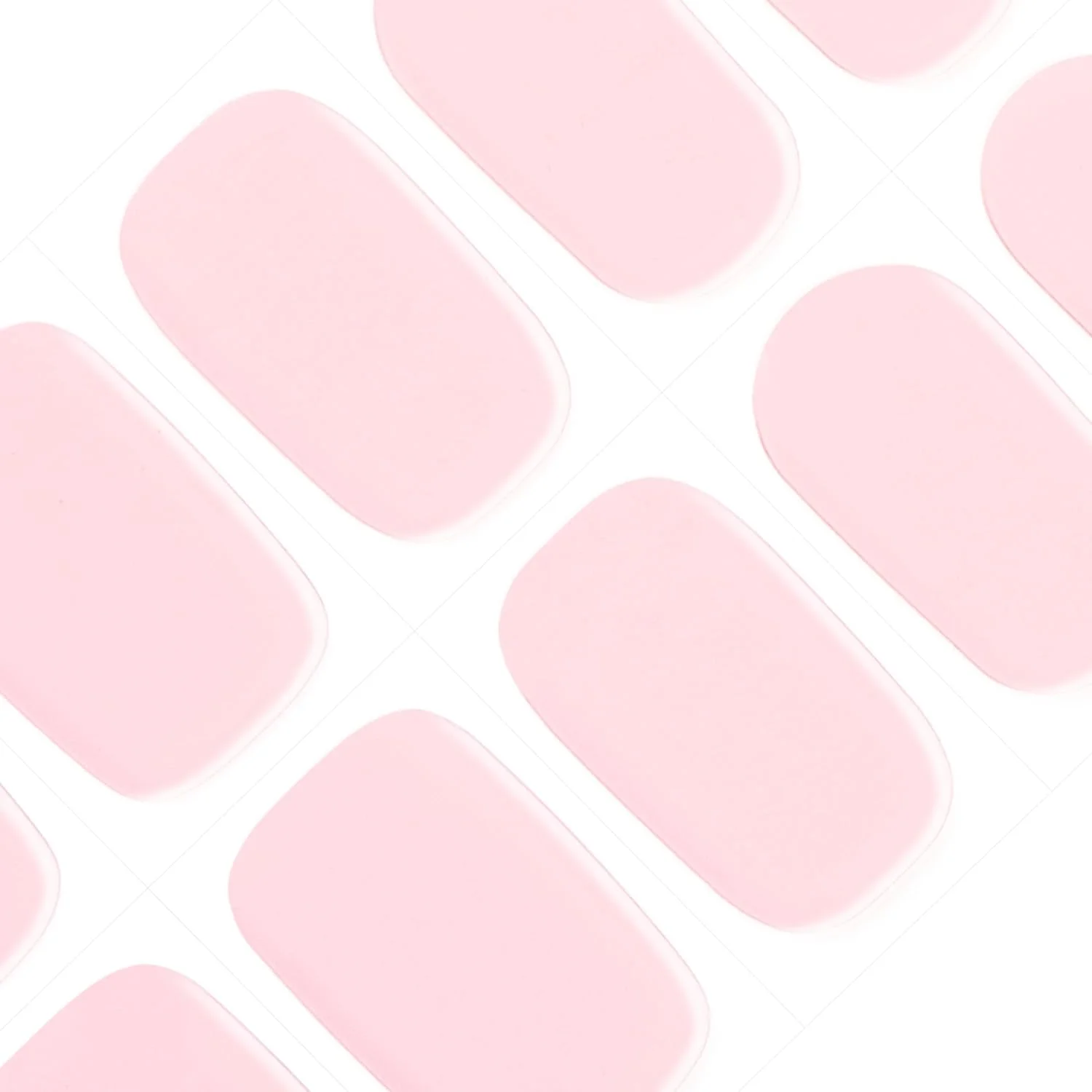 برچسب های ناخن ژلی نیمه پخته GelMala، کیت استیکر ناخن، استیکرهای طراحی هنری ناخن DIY، ماندگاری طولانی، استفاده و برداشتن آسان، ضد آب، 20 استیکر در هر بسته با ابزار (صورتی روشن کالباسی)