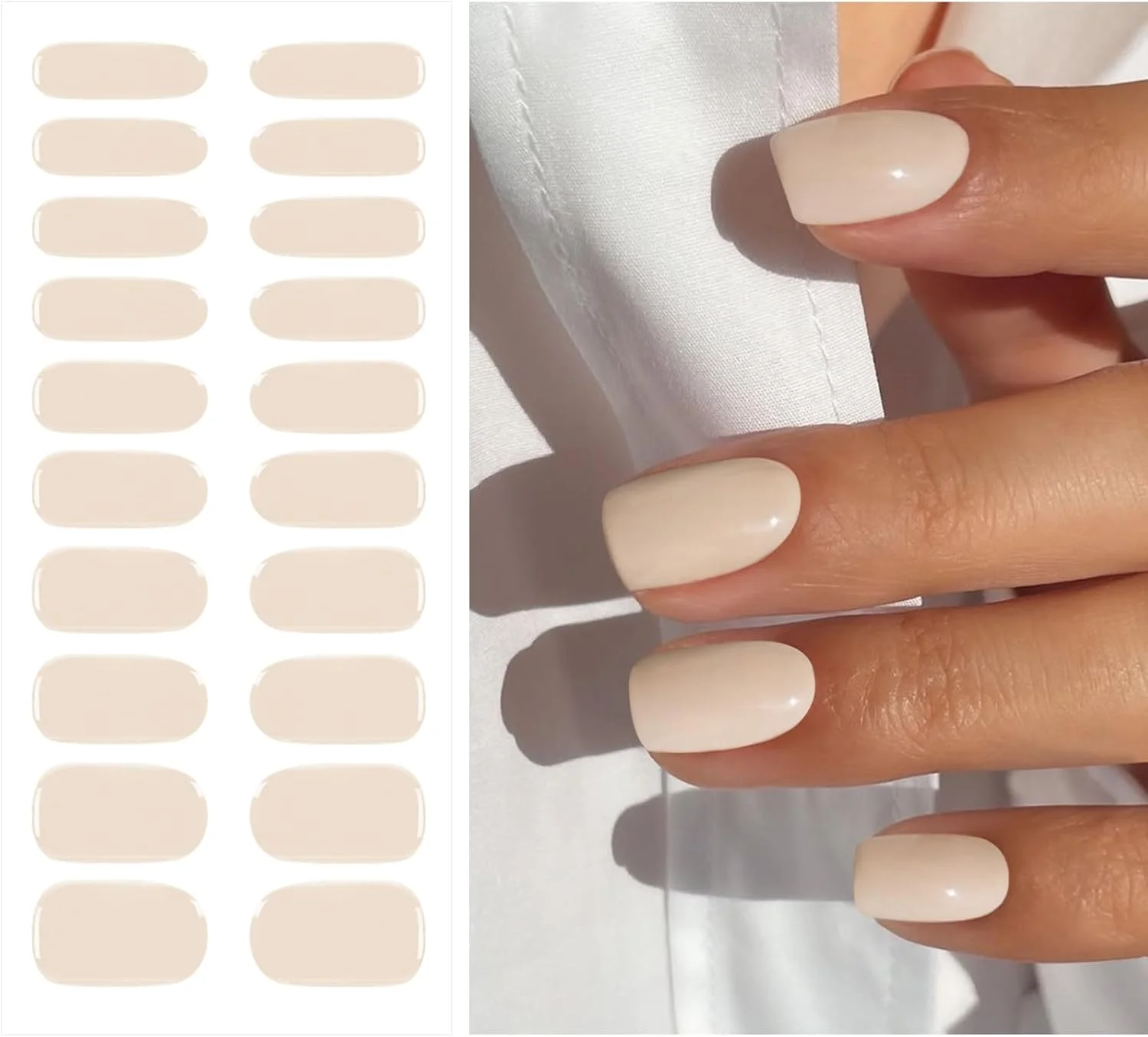 برچسب ناخن طرح ژل UV زردآلویی، برچسب های ناخن، تزئینات طراحی ناخن، لوازم جانبی طراحی ناخن