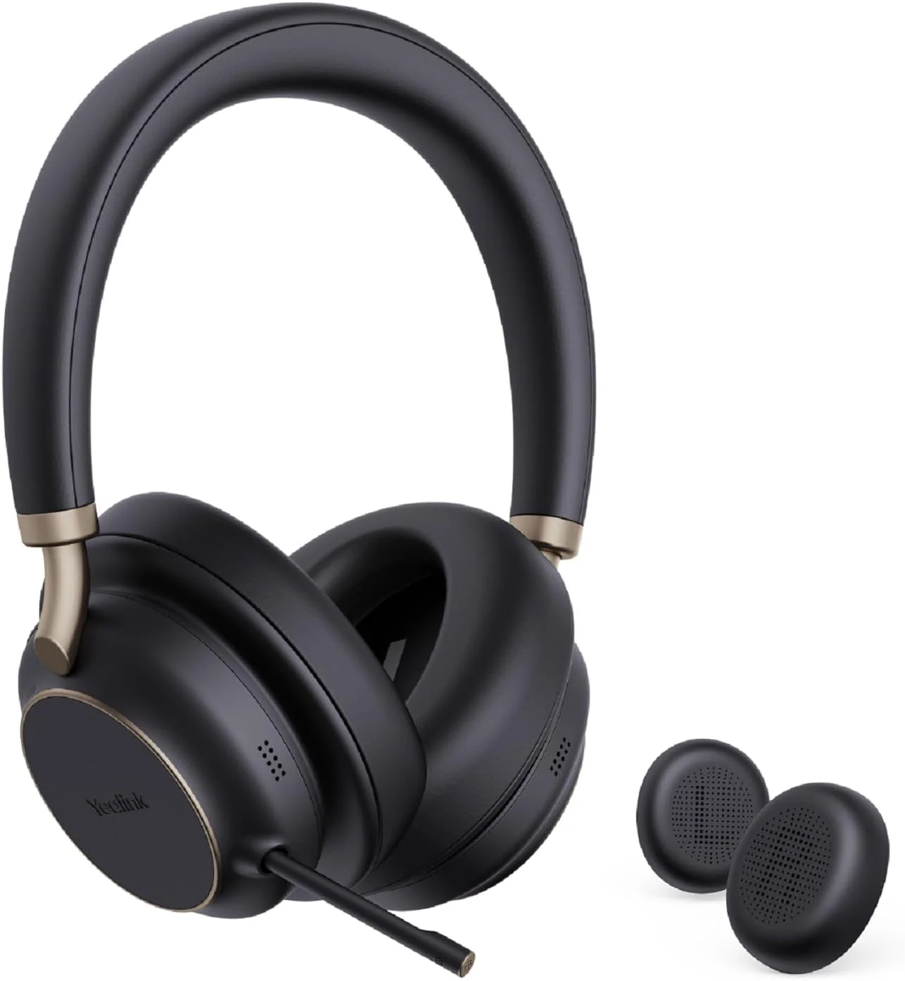 هدست بلوتوث Yealink BH76 Plus، هدست بی سیم با میکروفون برای کامپیوتر، حذف نویز فعال، بازوی میکروفون مخفی جمع شونده، سازگار با کامپیوتر و مک، کار با Teams (دارای گواهی)، Zoom و غیره هدست بلوتوث Yealink BH76 Plus، هدست بی سیم با میکروفون برای کامپیوتر، حذف نویز فعال، بازوی میکروفون مخفی جمع شونده، سازگار با کامپیوتر و مک، کار با Teams (دارای گواهی)، Zoom و غیره