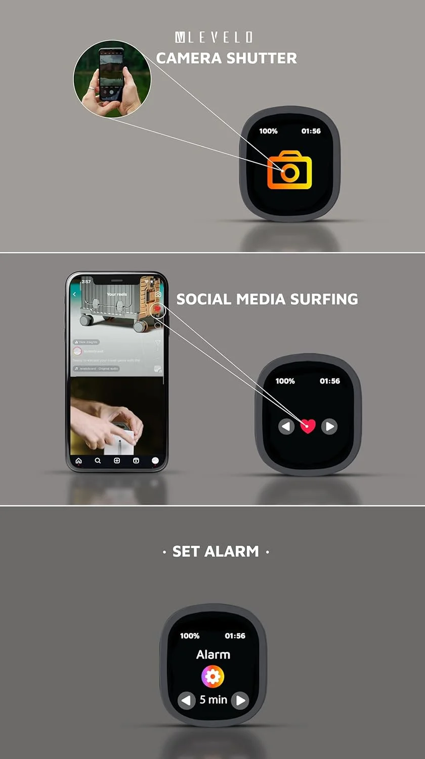 هدفون Levelo VibeMaster Hybrid ANC، دارای 5 حالت EQ، زمان پخش 25 ساعت (ANC روشن)، زمان پخش 40 ساعت (ANC خاموش)، صفحه نمایش لمسی جداشدنی، طراحی تاشو، زمان شارژ هدست 2 ساعت / زمان شارژ صفحه نمایش 1.5 ساعت - مشکی هدفون Levelo VibeMaster Hybrid ANC، دارای 5 حالت EQ، زمان پخش 25 ساعت (ANC روشن)، زمان پخش 40 ساعت (ANC خاموش)، صفحه نمایش لمسی جداشدنی، طراحی تاشو، زمان شارژ هدست 2 ساعت / زمان شارژ صفحه نمایش 1.5 ساعت - مشکی