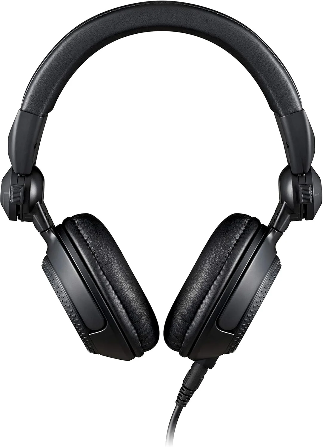 هدفون حرفه ای DJ سیم دار دور گوشی تکنیکس پاناسونیک EAH-DJ1200EK با محفظه چرخان 270 درجه، سیم جداشدنی قفل شونده، طراحی تاشو سبک - مشکی