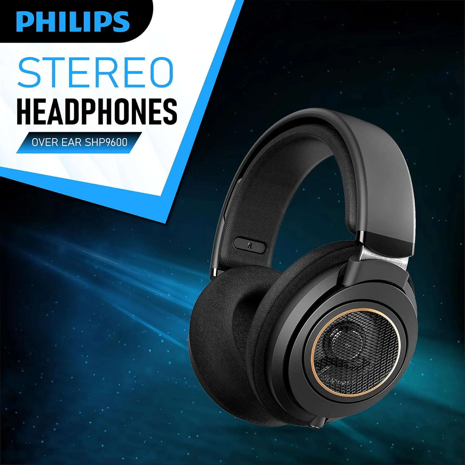 هدفون استریو پشت باز PHILIPS با سیم و جک صوتی جداشدنی، هدفون مانیتور استودیو برای ضبط پادکست DJ موسیقی پیانو گیتار (SHP9600) هدفون استریو پشت باز PHILIPS با سیم و جک صوتی جداشدنی، هدفون مانیتور استودیو برای ضبط پادکست DJ موسیقی پیانو گیتار (SHP9600)
