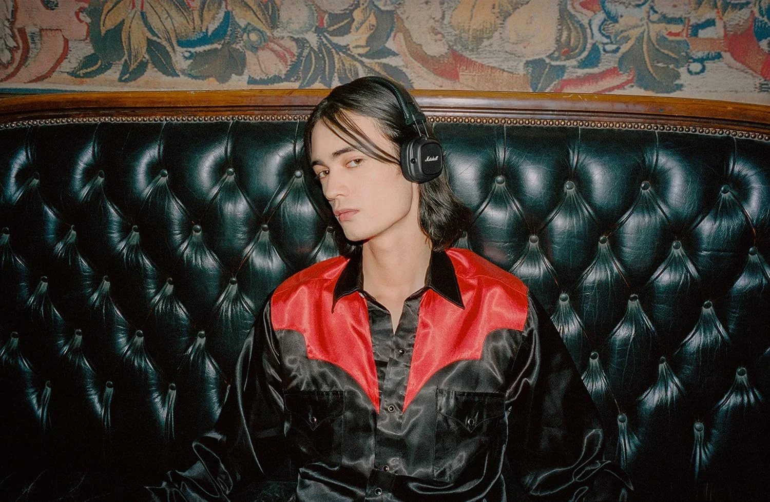 هدفون بلوتوثی مارشال مدل Major IV - هدفون بی سیم تاشو با 80 ساعت پخش مداوم - مشکی