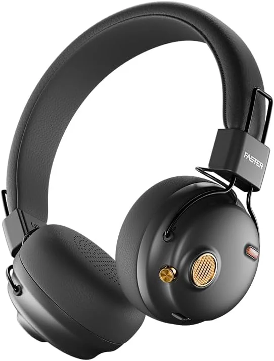 هدفون رو گوشی Faster S8 Rove - هدفون بی سیم بلوتوث 5.3 با قابلیت حذف نویز پیشرفته و 43 ساعت پخش - درایورهای 40 میلی متری، شارژ Type-C، تماس هندزفری، بیس عمیق، سبک وزن، مناسب ورزش، باشگاه و مسافرت (مشکی) هدفون رو گوشی Faster S8 Rove - هدفون بی سیم بلوتوث 5.3 با قابلیت حذف نویز پیشرفته و 43 ساعت پخش - درایورهای 40 میلی متری، شارژ Type-C، تماس هندزفری، بیس عمیق، سبک وزن، مناسب ورزش، باشگاه و مسافرت (مشکی)