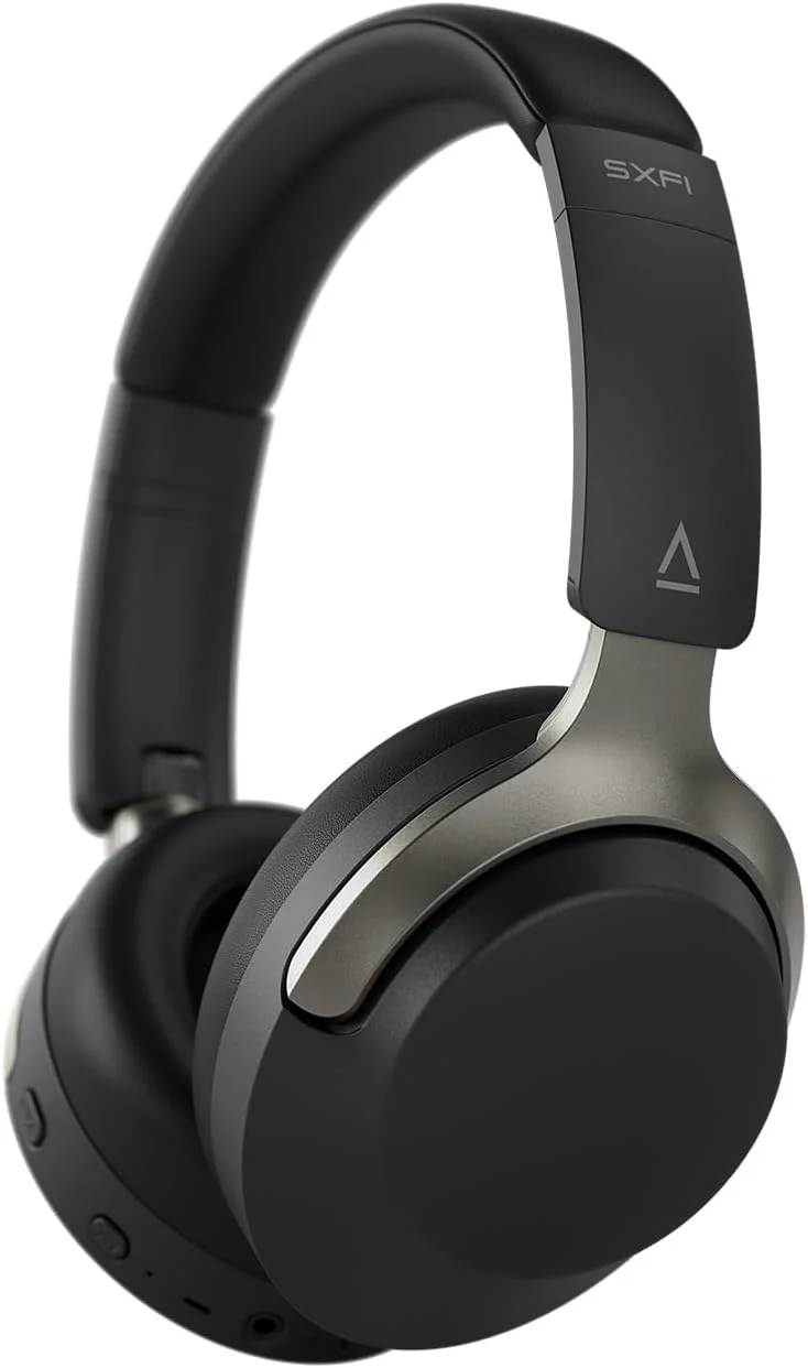 هدفون بیسیم دور گوشی Creative Zen Hybrid SXFI با فناوری Super X-Fi، حذف نویز فعال تطبیقی هیبریدی، حالت Ambient، تا 70 ساعت (ANC خاموش)، حالت تأخیر کم (مشکی) هدفون بیسیم دور گوشی Creative Zen Hybrid SXFI با فناوری Super X-Fi، حذف نویز فعال تطبیقی هیبریدی، حالت Ambient، تا 70 ساعت (ANC خاموش)، حالت تأخیر کم (مشکی)