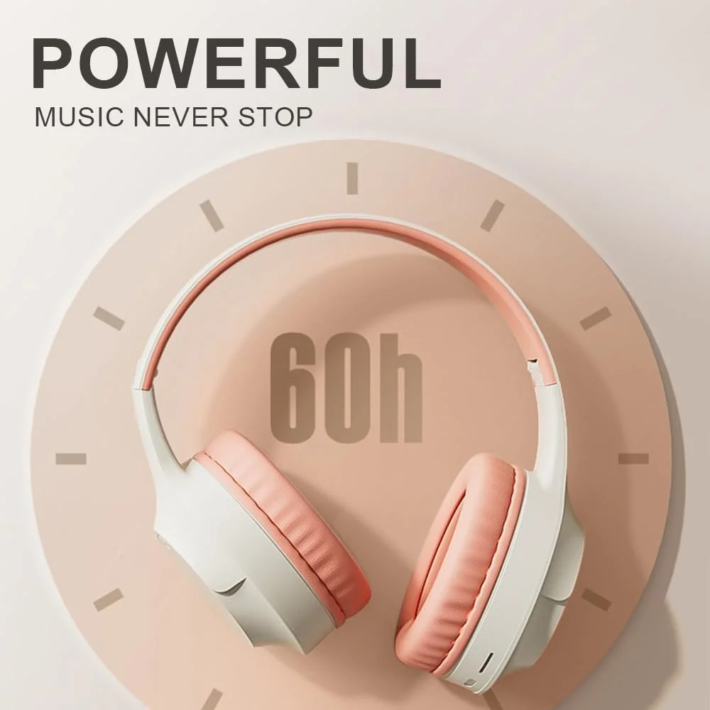 هدفون بلوتوثی بی سیم آزون، هدفون بی سیم کودکانه با چراغ های LED رنگارنگ، بلوتوث 5.3، هدست بی سیم تاشو استریو HiFi، هدفون روگوشی با میکروفون داخلی برای تلفن تبلت هواپیما هدفون بلوتوثی بی سیم آزون، هدفون بی سیم کودکانه با چراغ های LED رنگارنگ، بلوتوث 5.3، هدست بی سیم تاشو استریو HiFi، هدفون روگوشی با میکروفون داخلی برای تلفن تبلت هواپیما