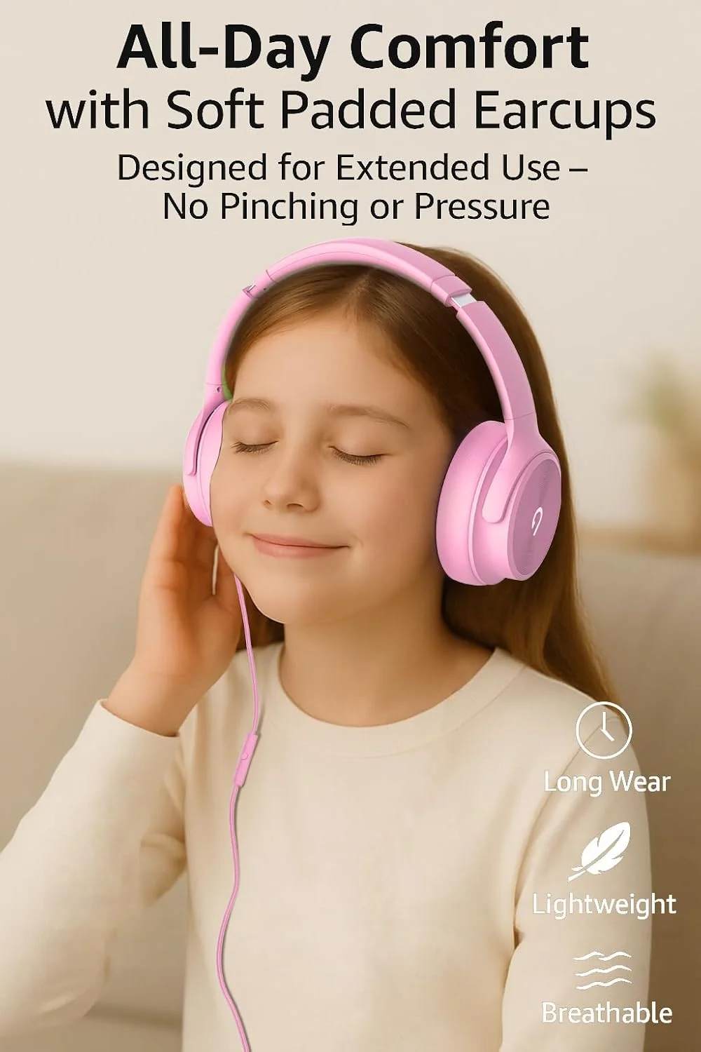 هدفون سیمی روگوشی USB-C با میکروفون، صدای استریو Hi-Fi، کاپ های عایق صدا، مناسب برای آیفون 15/16، سامسونگ گلکسی S24/S23، تلفن ها و تبلت های Type-C (صورتی) هدفون سیمی روگوشی USB-C با میکروفون، صدای استریو Hi-Fi، کاپ های عایق صدا، مناسب برای آیفون 15/16، سامسونگ گلکسی S24/S23، تلفن ها و تبلت های Type-C (صورتی)