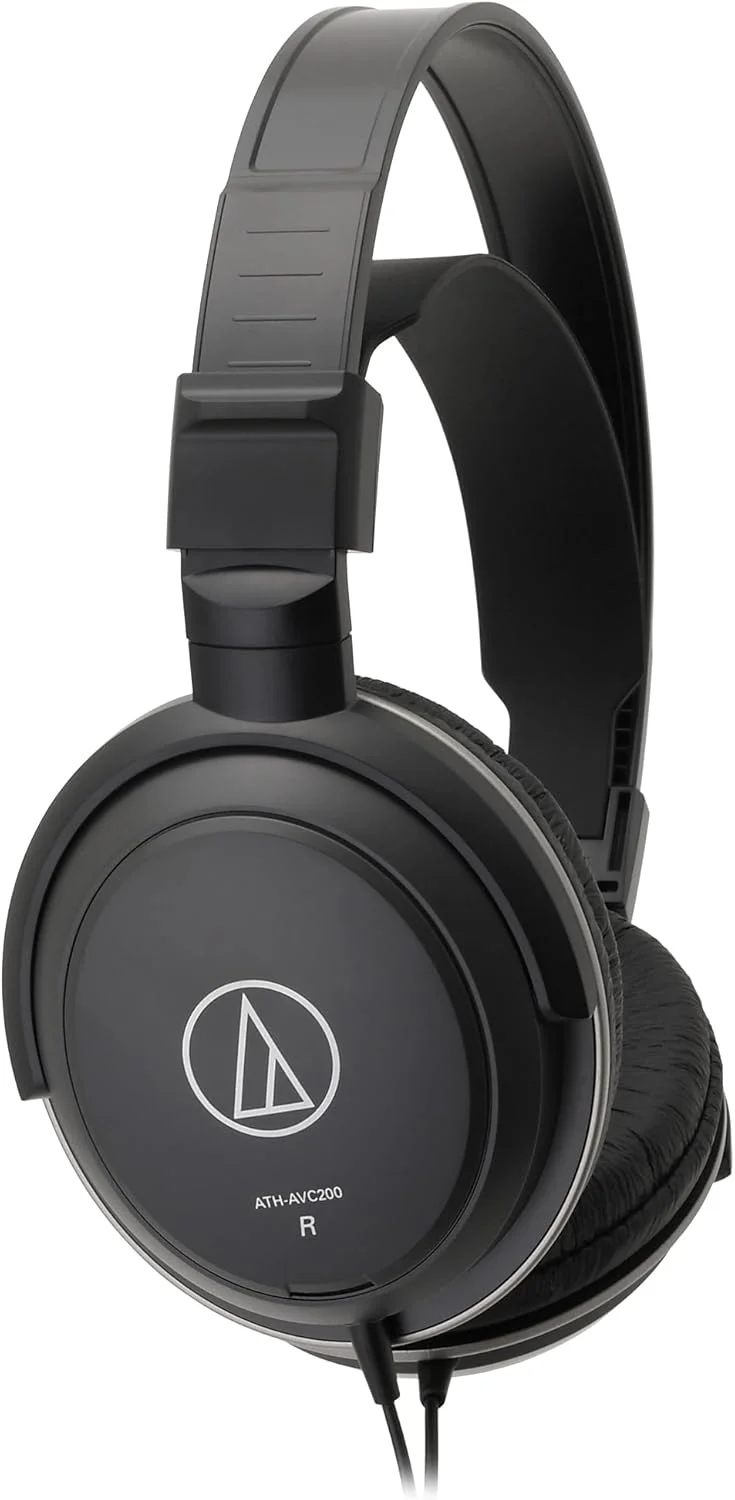 هدفون پشت بسته دینامیک Audio-Technica ATH-AVC200 SonicPro مشکی، سیمی هدفون پشت بسته دینامیک Audio-Technica ATH-AVC200 SonicPro مشکی، سیمی