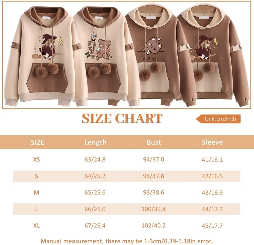 هودی دخترانه، لباس ورزشی راحت و شیک با طرح کارتونی زیبا، پلیور غیر رسمی مناسب فصل بهار و پاییز