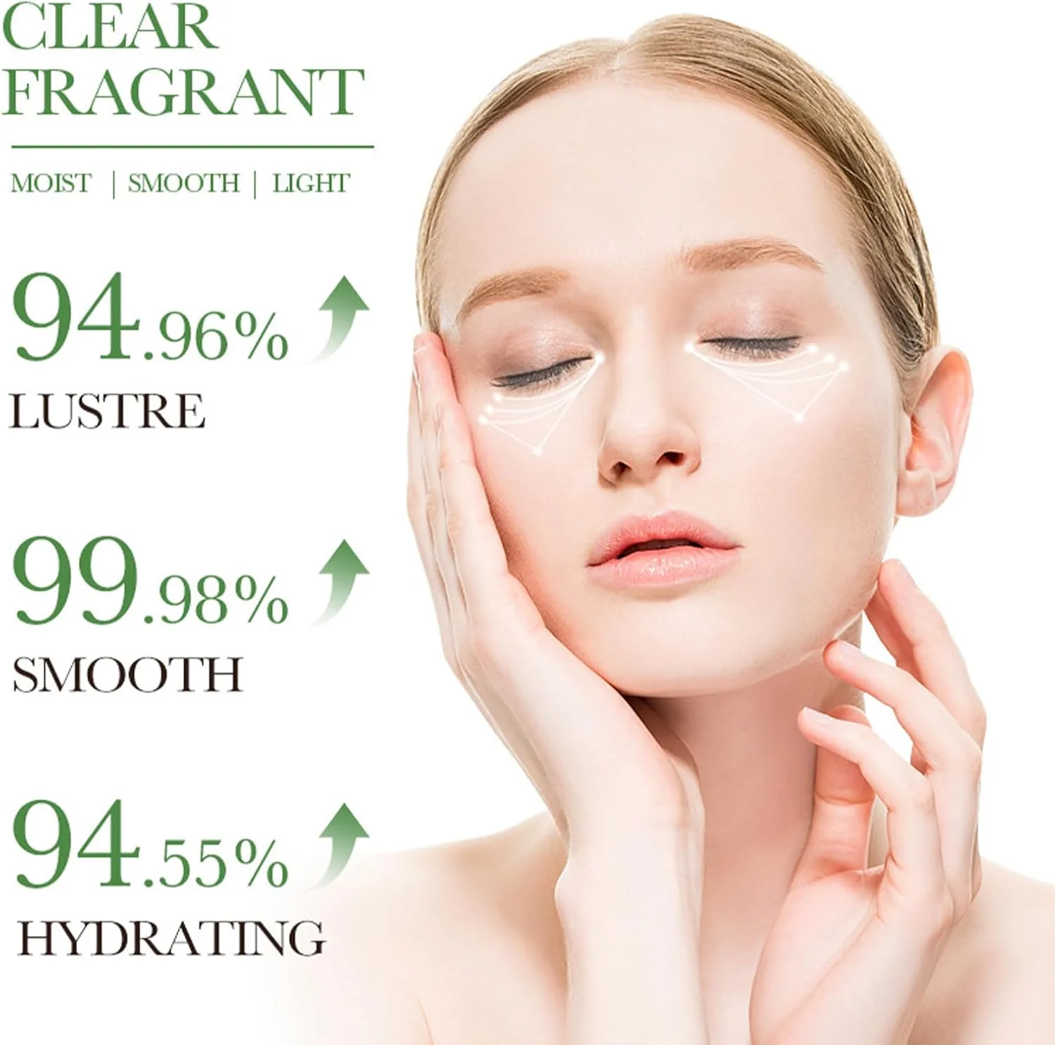 کرم دور چشم ارگانیک با سنتلا آسیاتیکا، کرم دور چشم ضد پیری و ضد چروک، کرم دور چشم برای سیاهی و پف زیر چشم، کیسه های زیر چشم، خطوط ریز، افتادگی، مراقبت آبرسان زیر چشم